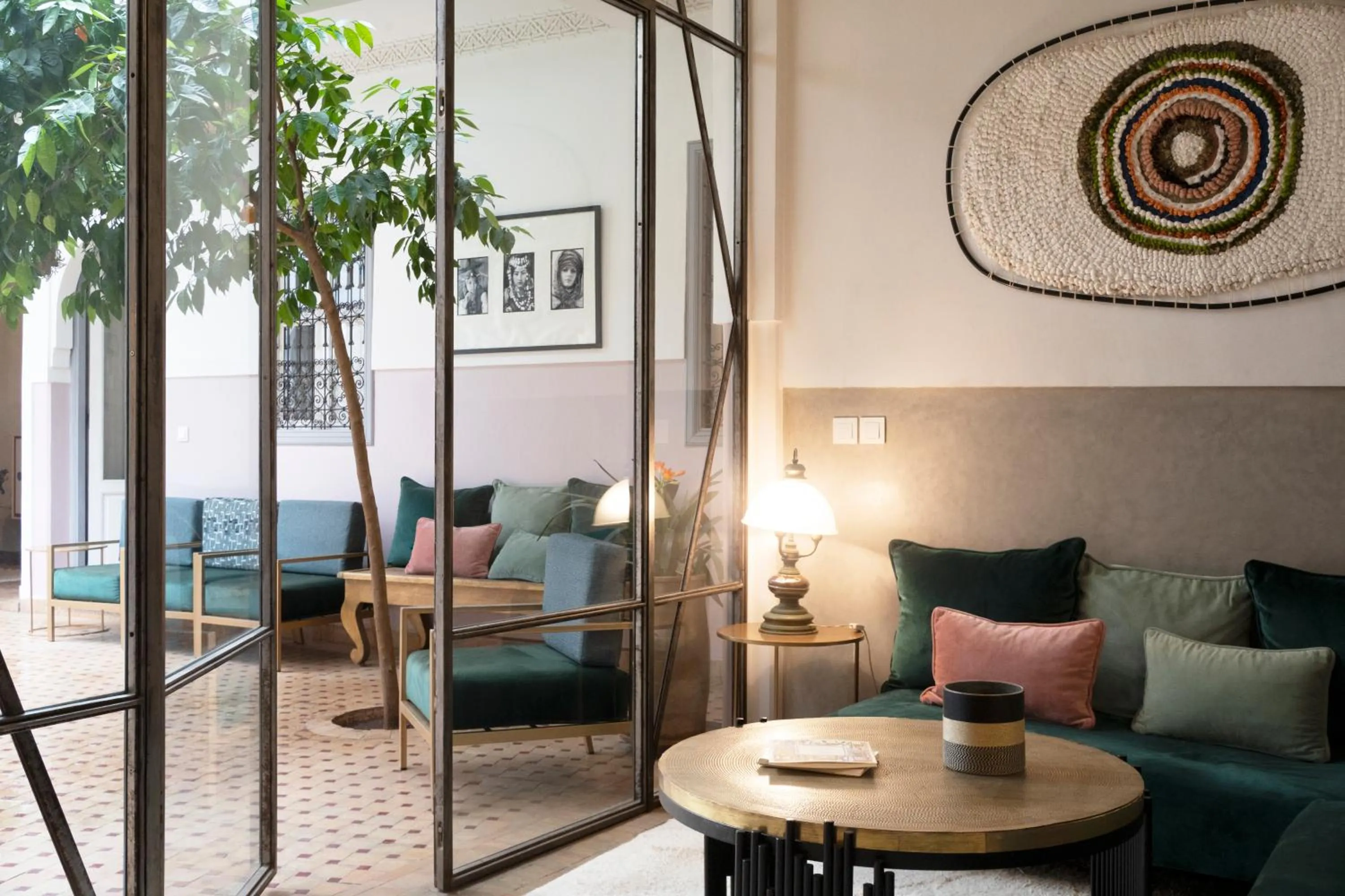 Communal lounge/ TV room in Riad Sashema