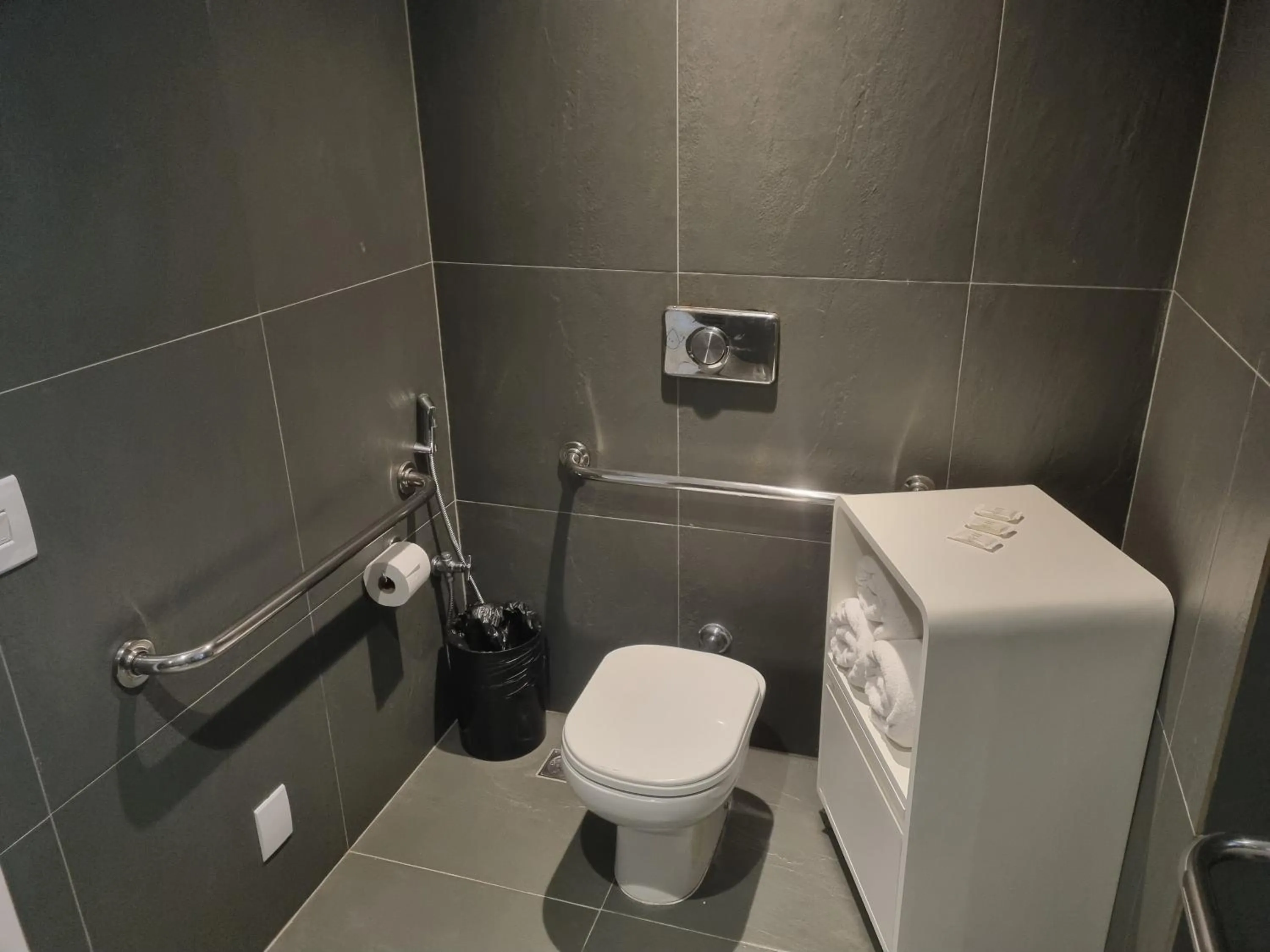 Bathroom in ibis Styles Boa Vista