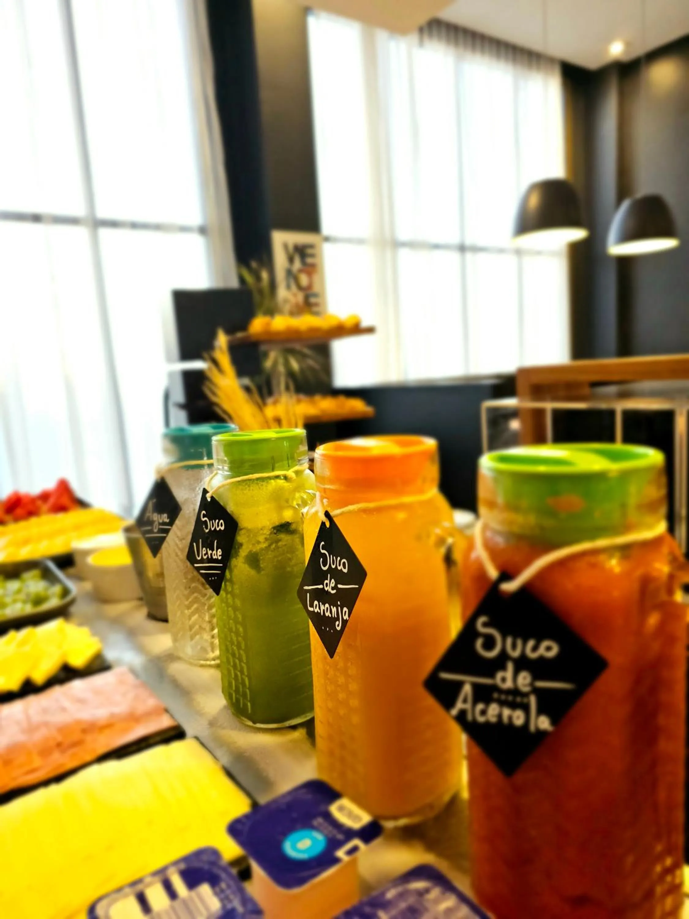 Food and drinks in ibis Styles Boa Vista