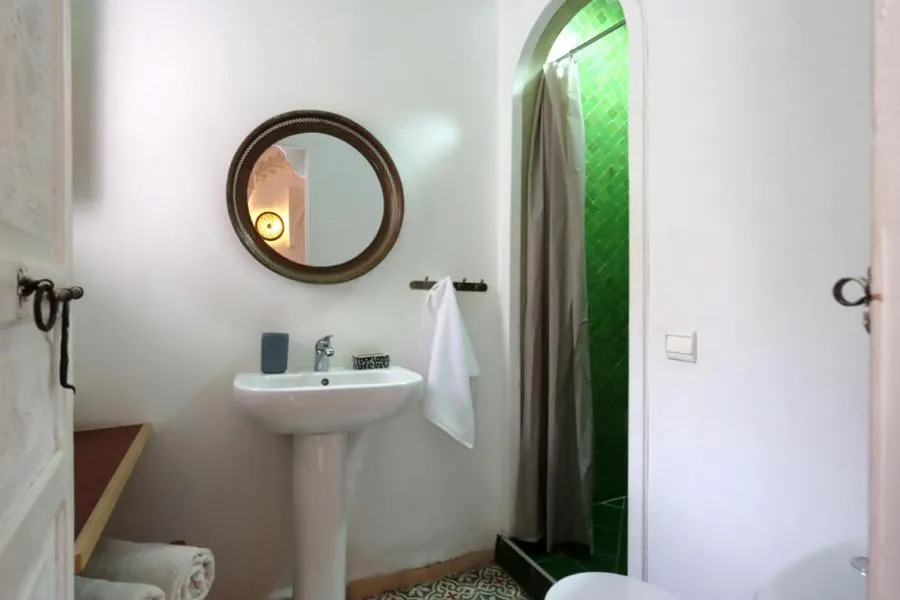 Shower in Riad Morocco Sky