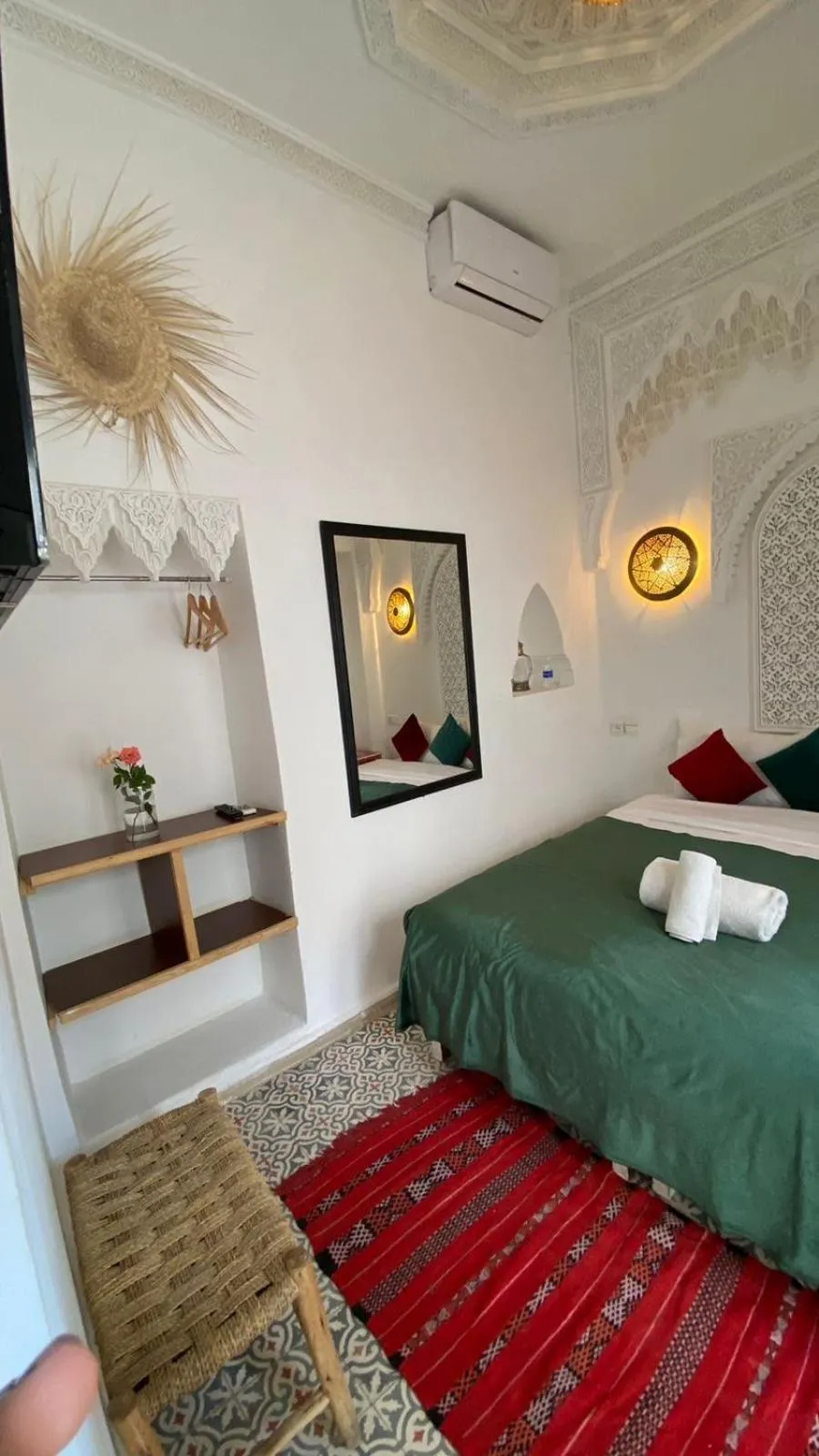 Bed in Riad Morocco Sky
