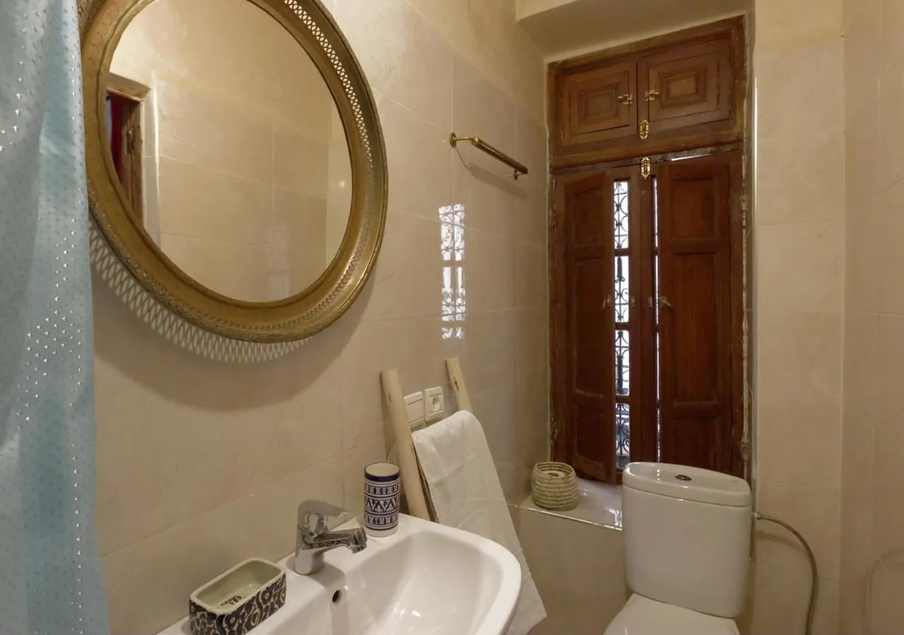 Bathroom in Riad Morocco Sky