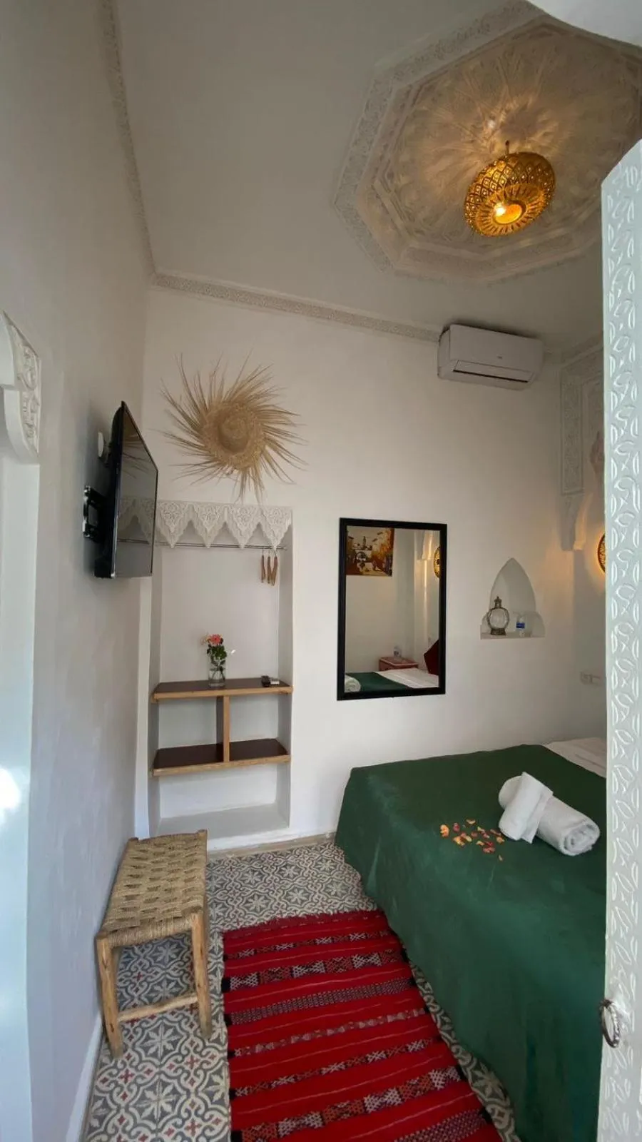 Bed in Riad Morocco Sky