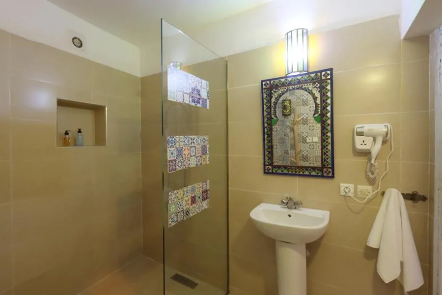 Shower in Riad Morocco Sky