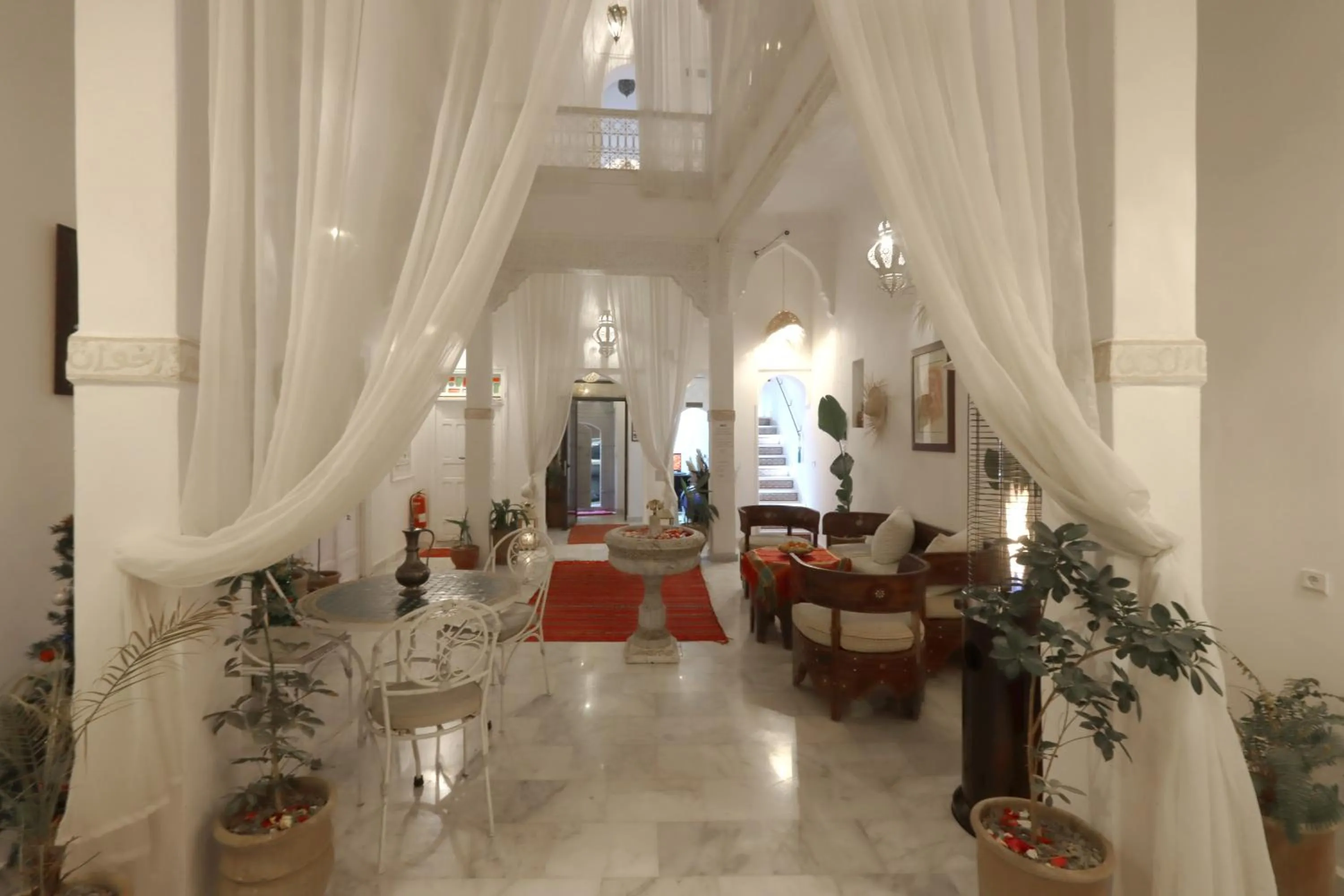 Living room in Riad Morocco Sky