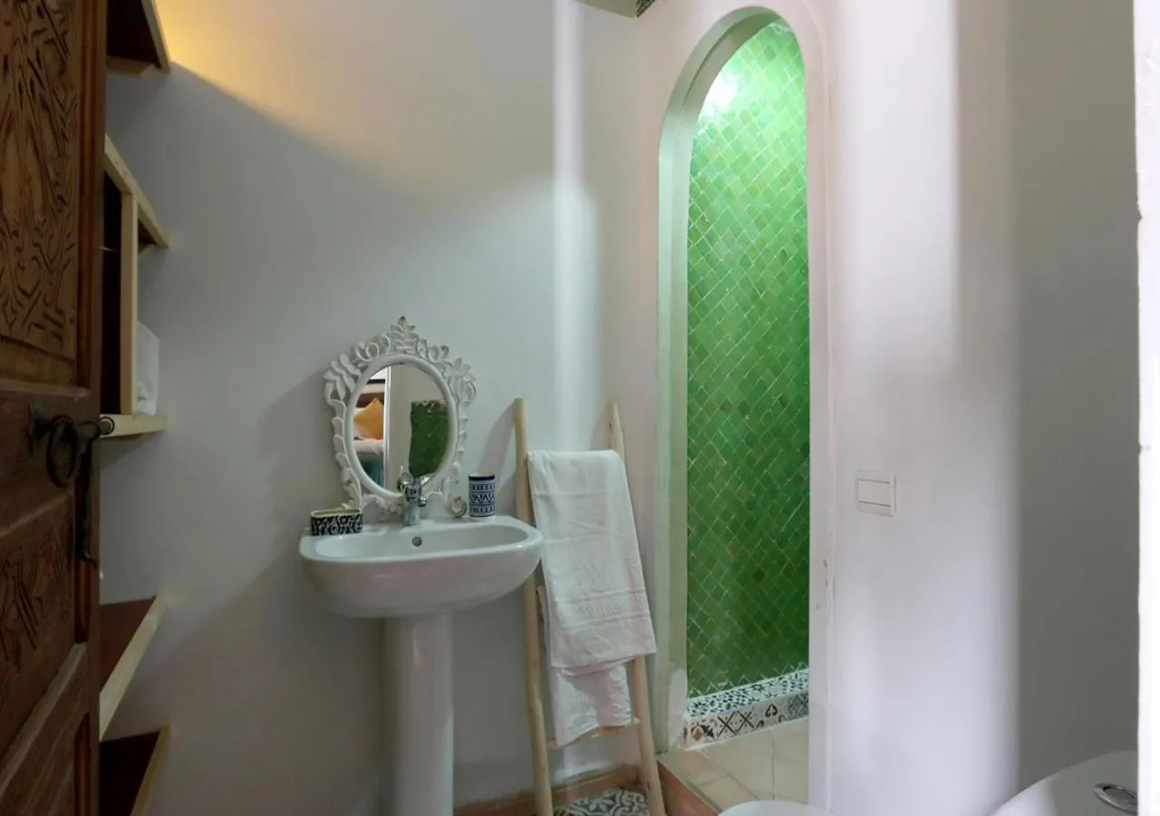 Bathroom in Riad Morocco Sky