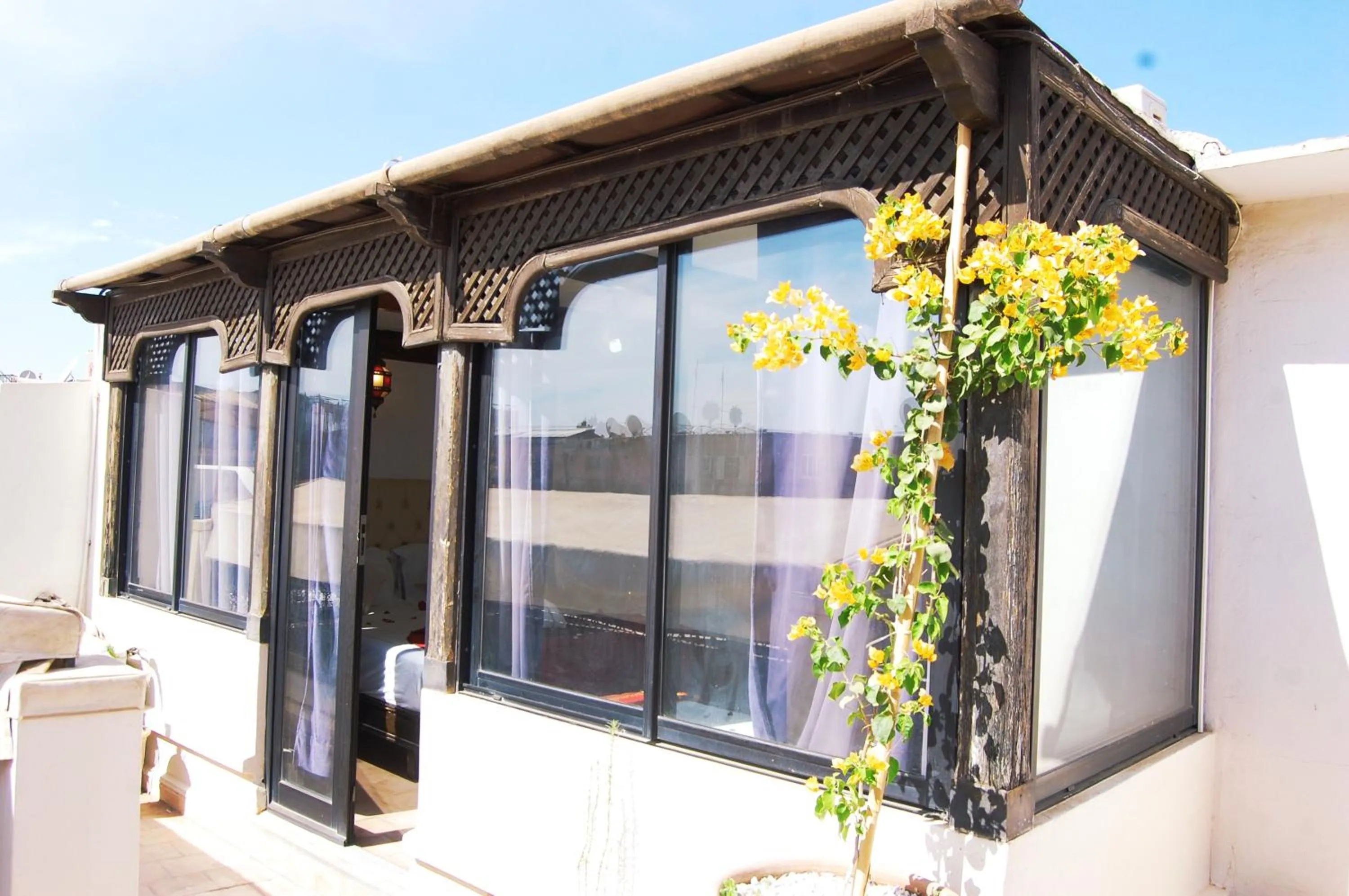 Facade/entrance in Riad Morocco Sky