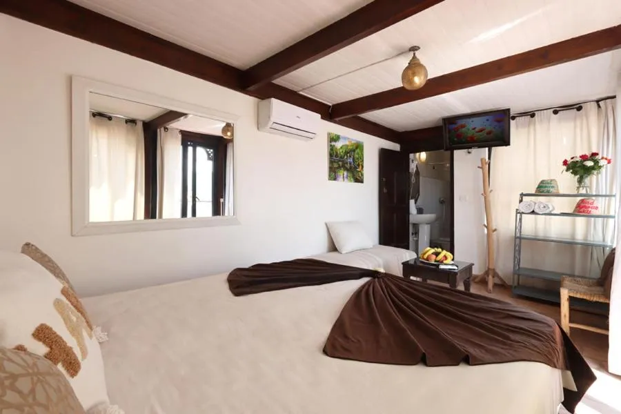 Bed in Riad Morocco Sky