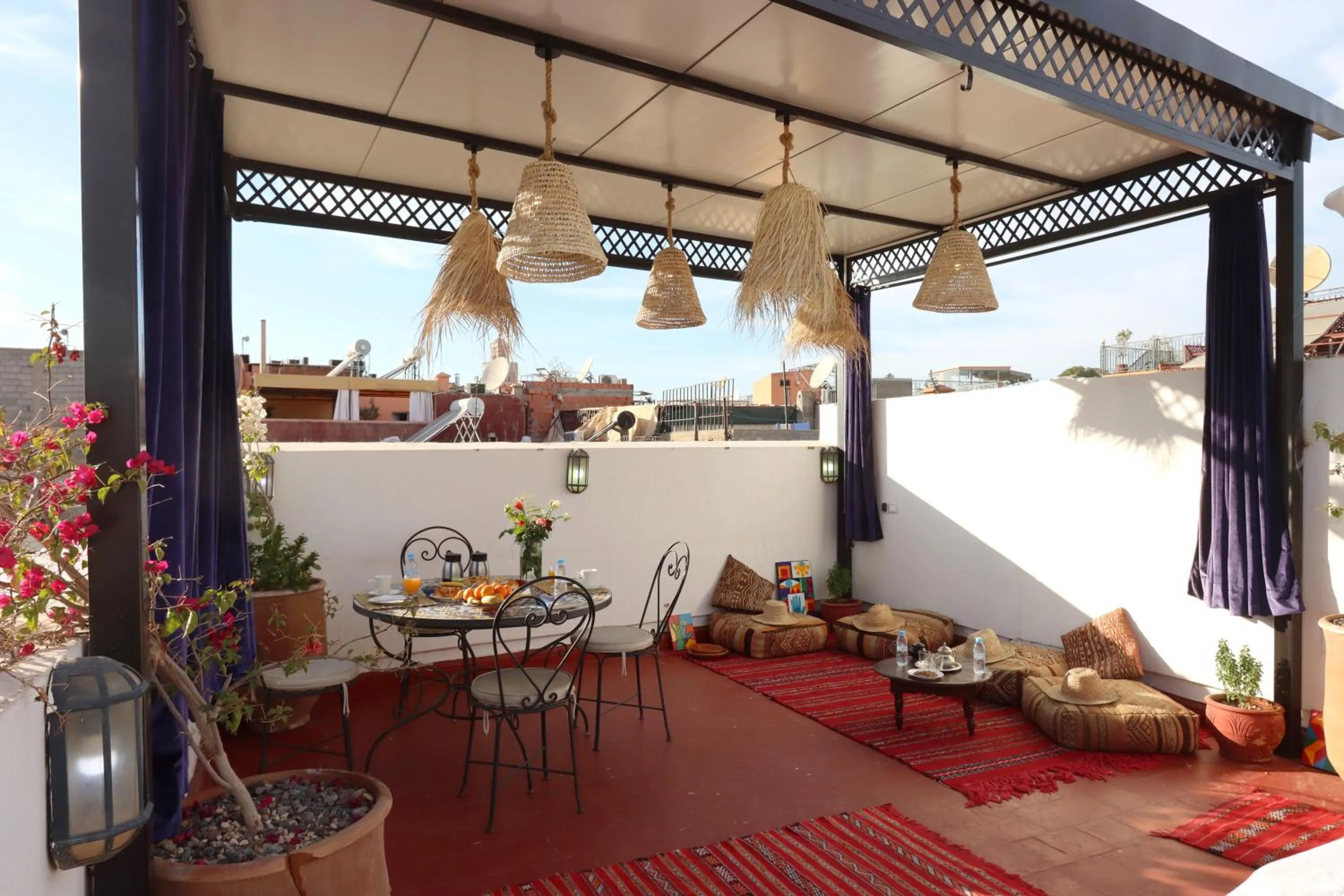 Riad Morocco Sky