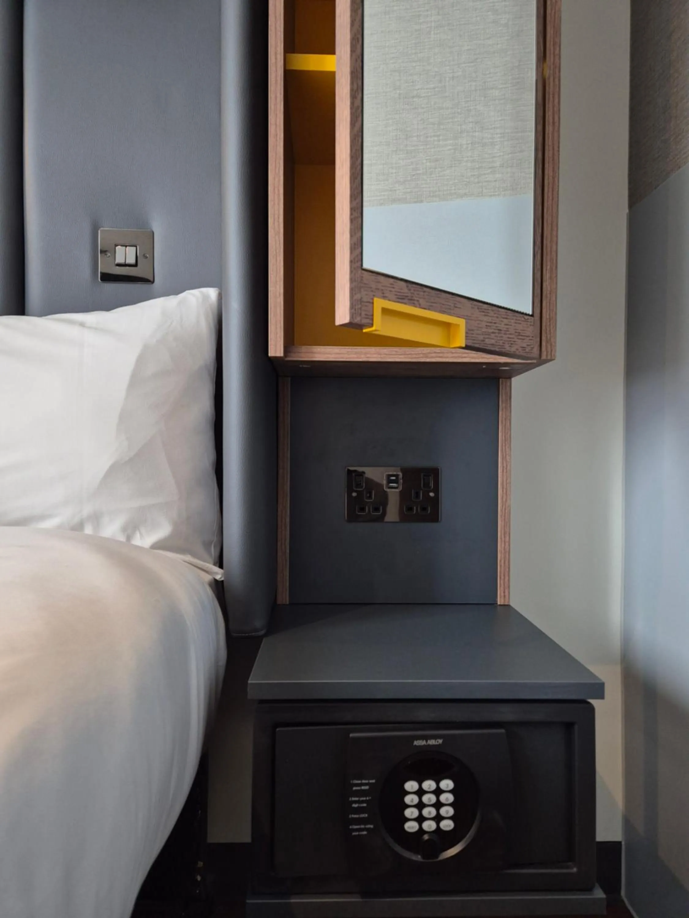 safe, Bed in Point A Hotel London Westminster