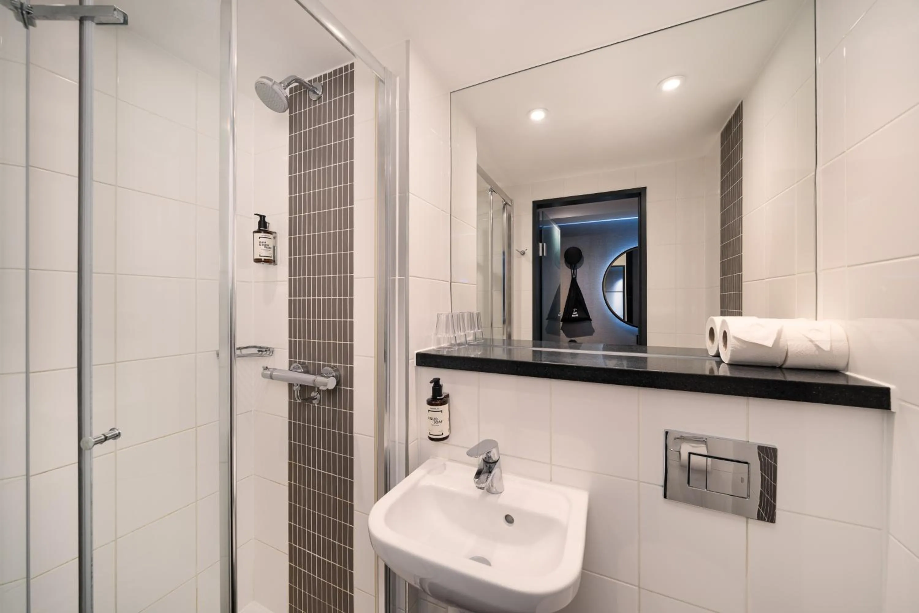 Shower in Point A Hotel London Westminster