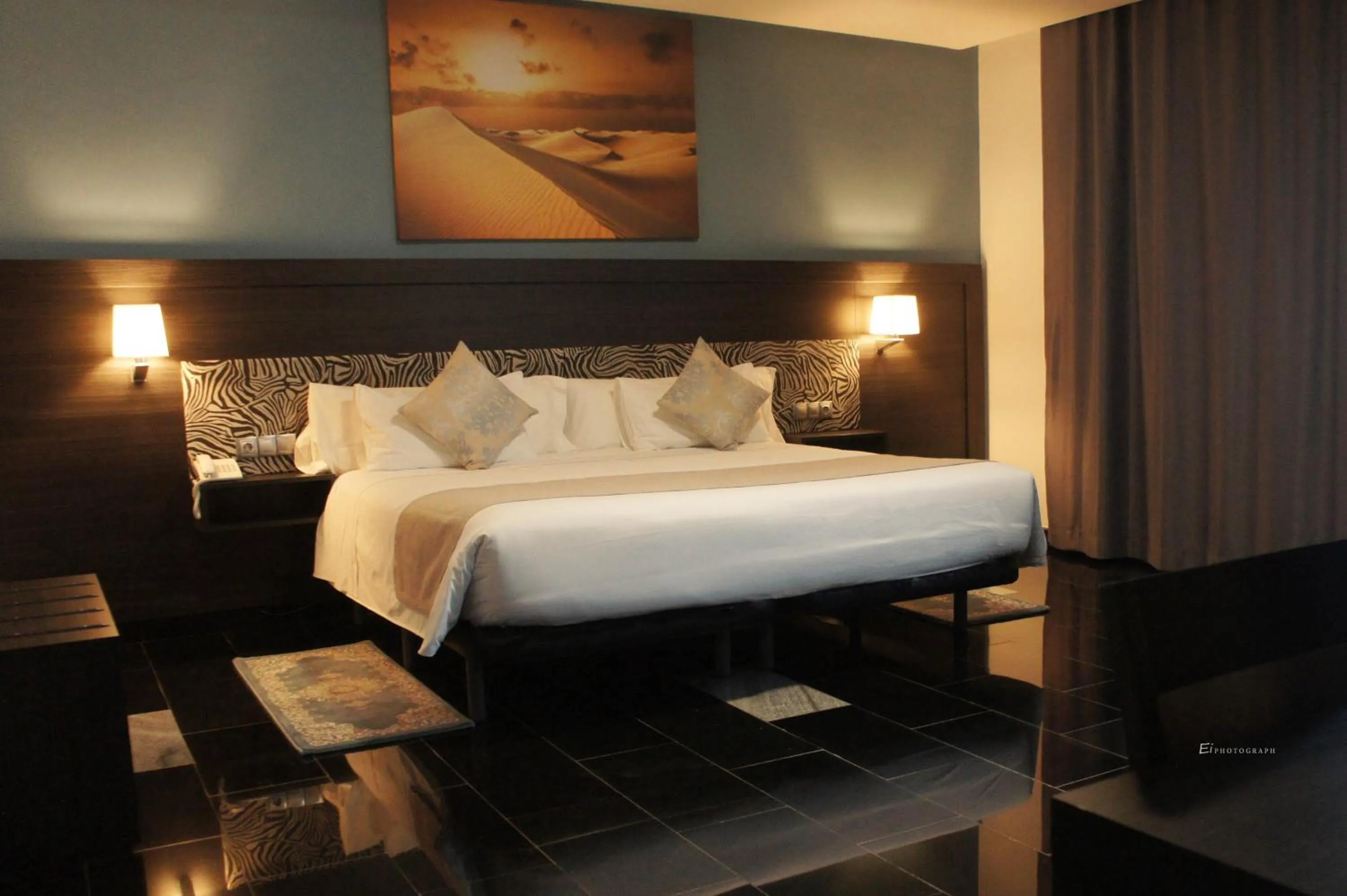 Bed in Hotel Tasiast