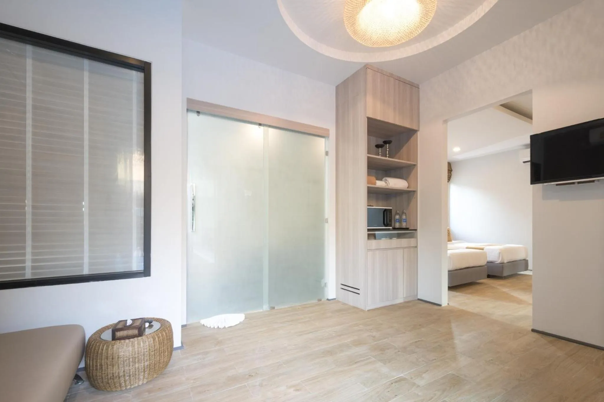 Bed in Ozone Villa Phuket