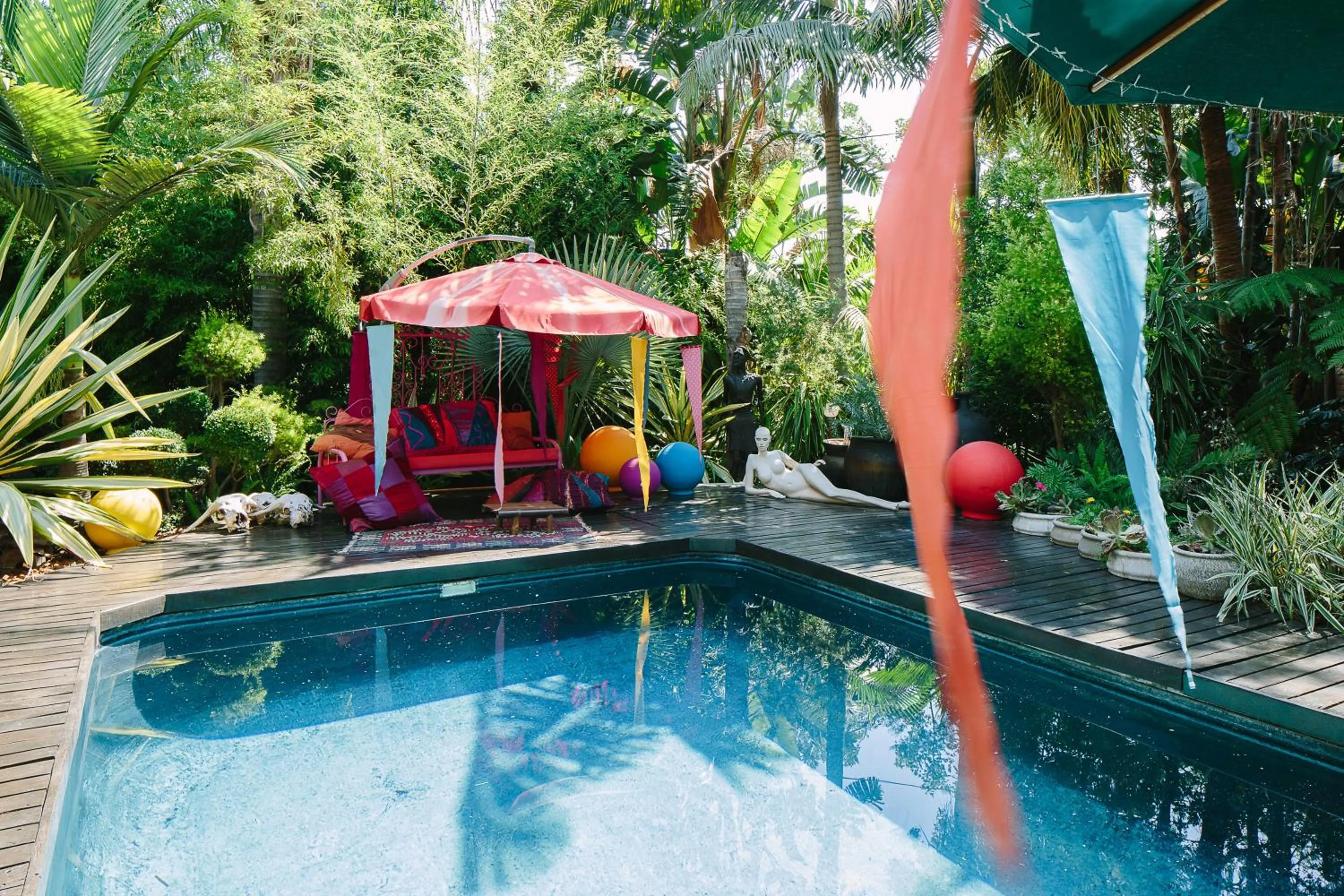 Swimming pool in The Art Guesthouse