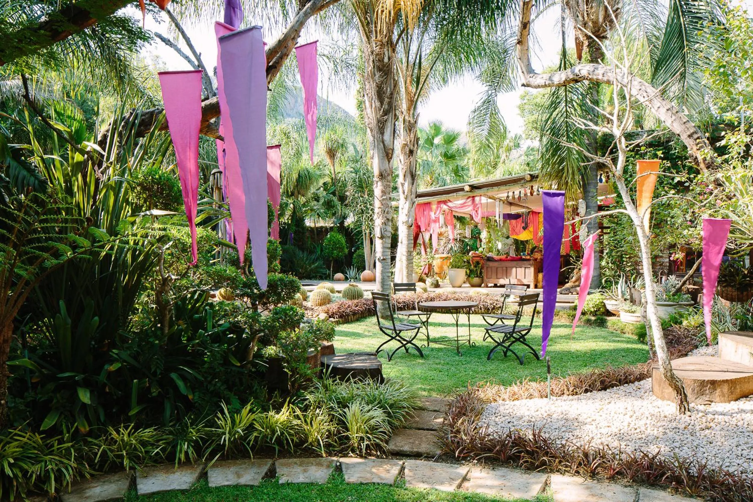 Garden in The Art Guesthouse
