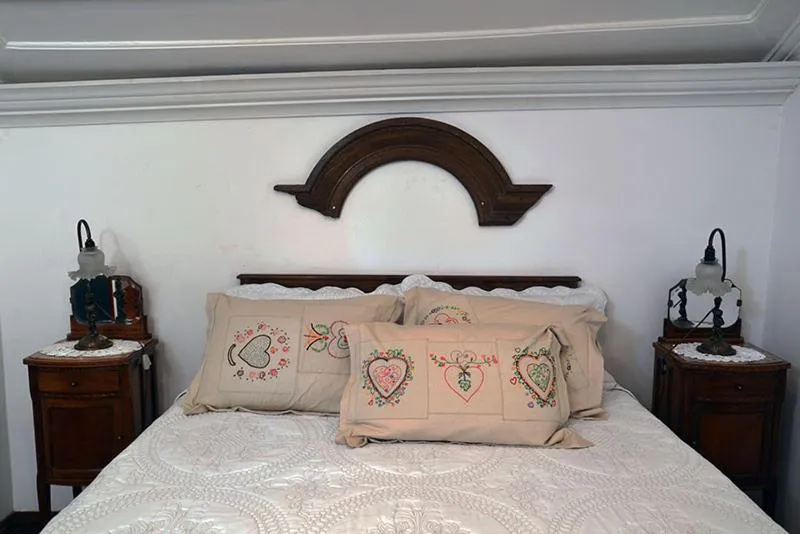 Bed in Pousada Guignard