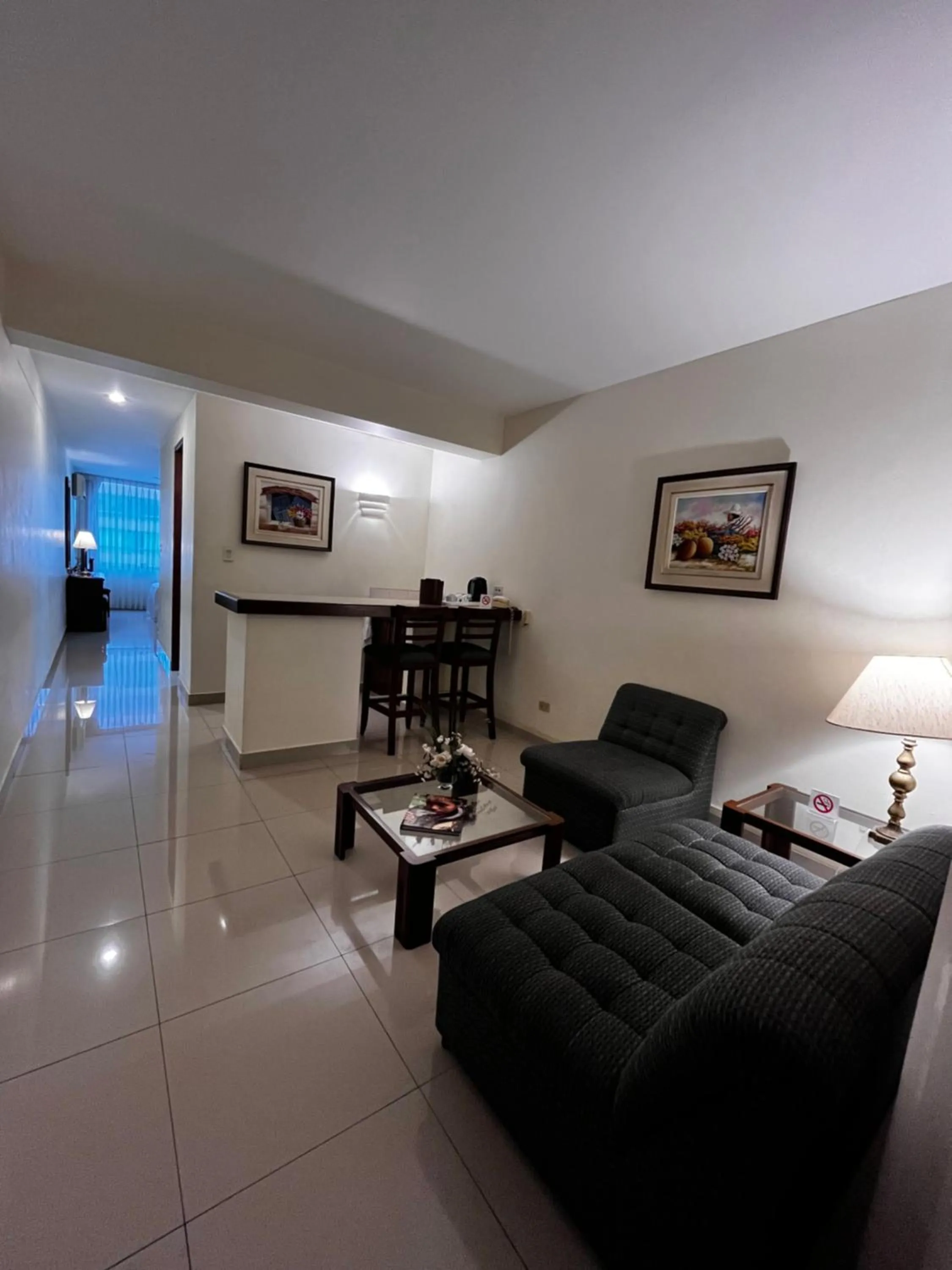 Living room in Hotel Boulevard