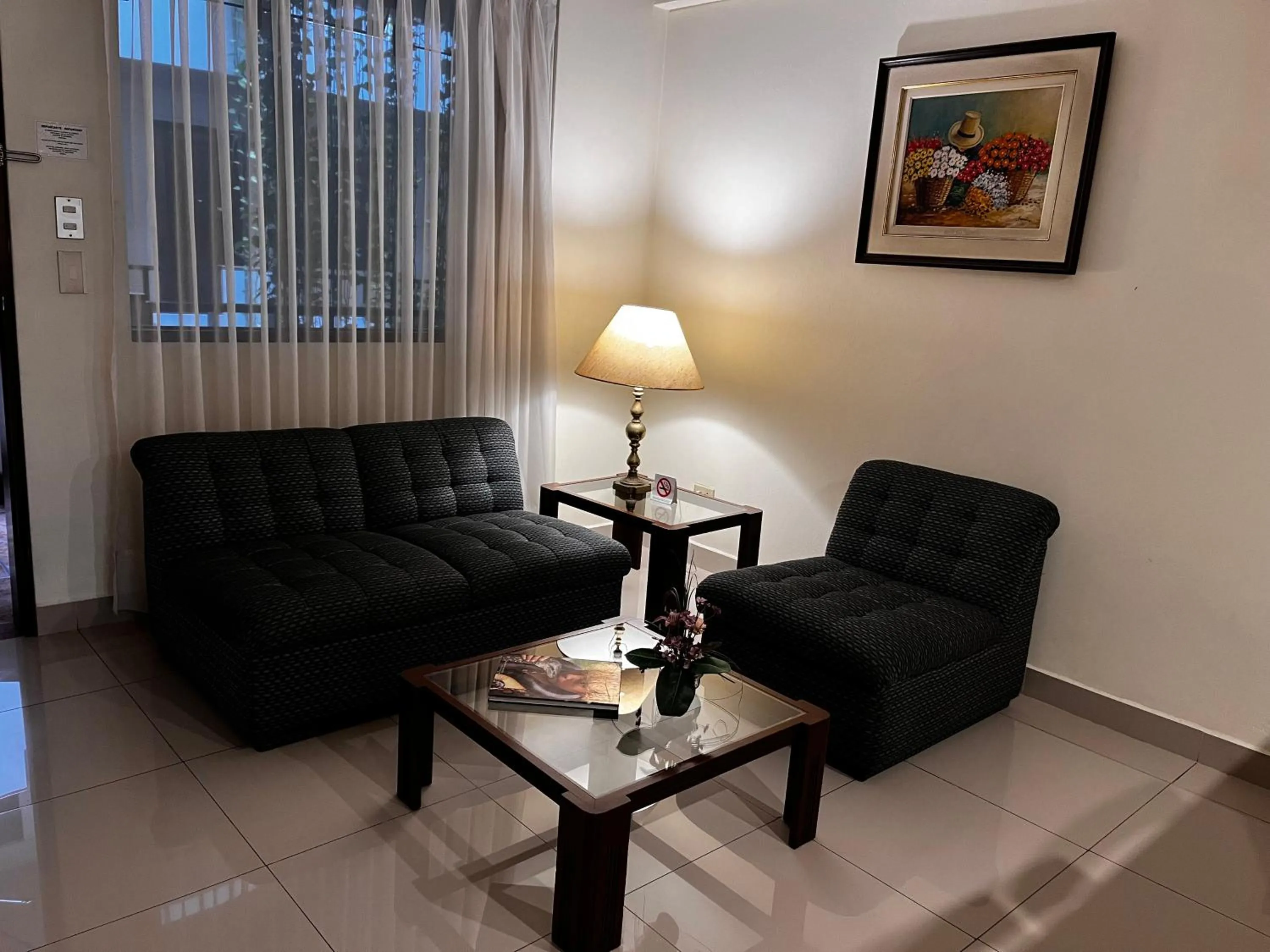 Living room in Hotel Boulevard