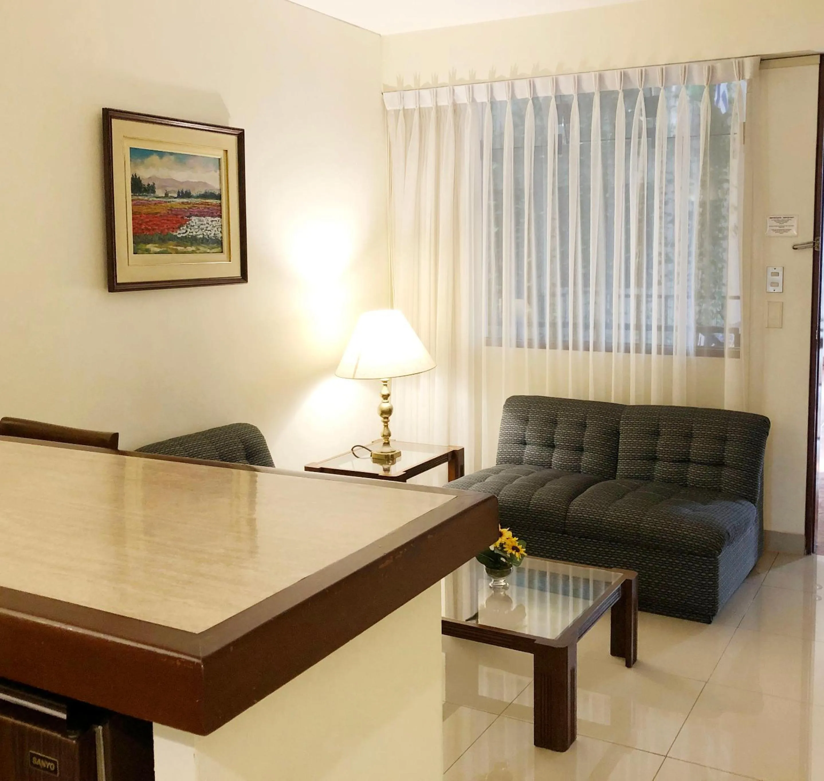 Living room in Hotel Boulevard