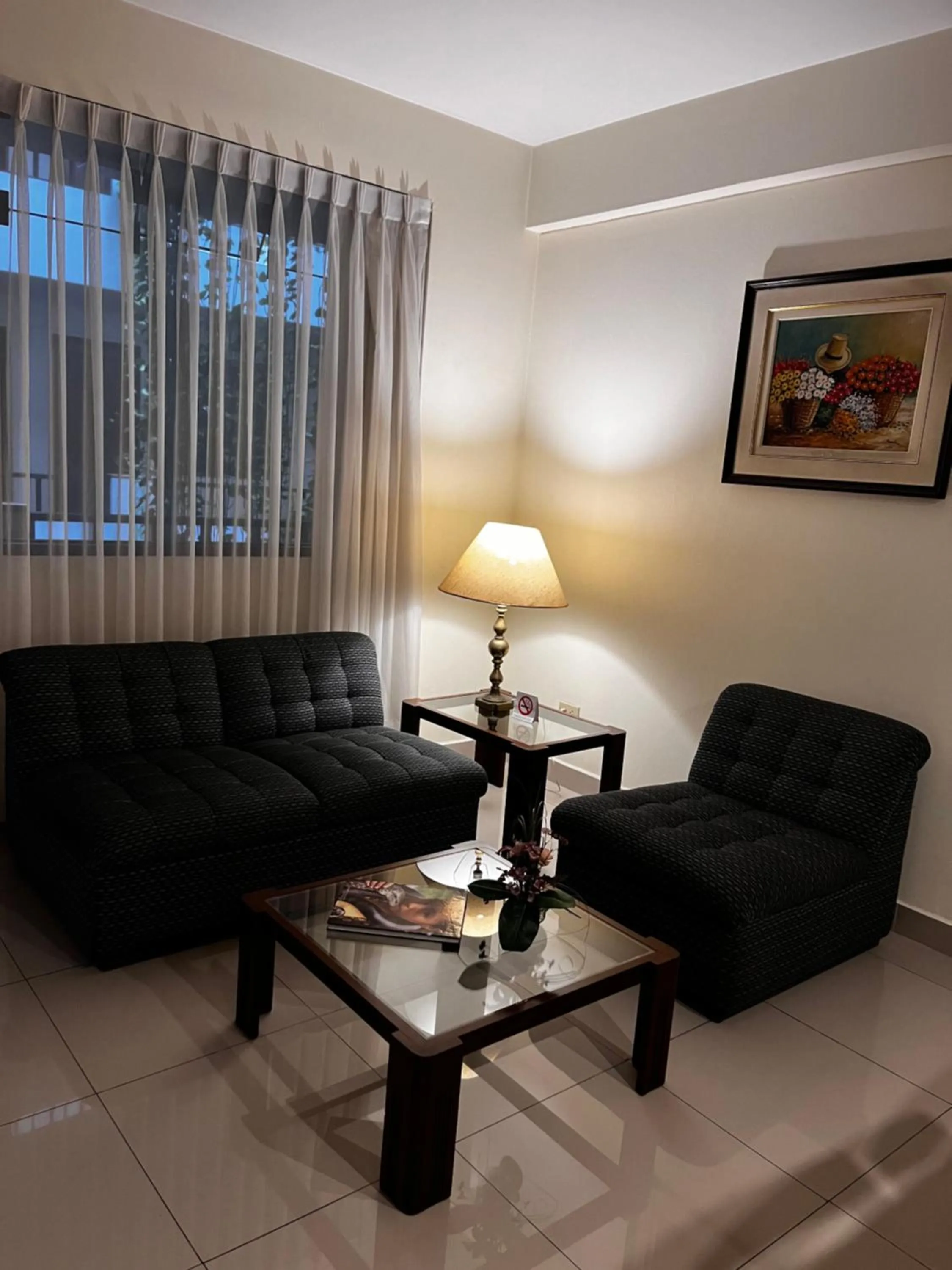 Living room in Hotel Boulevard