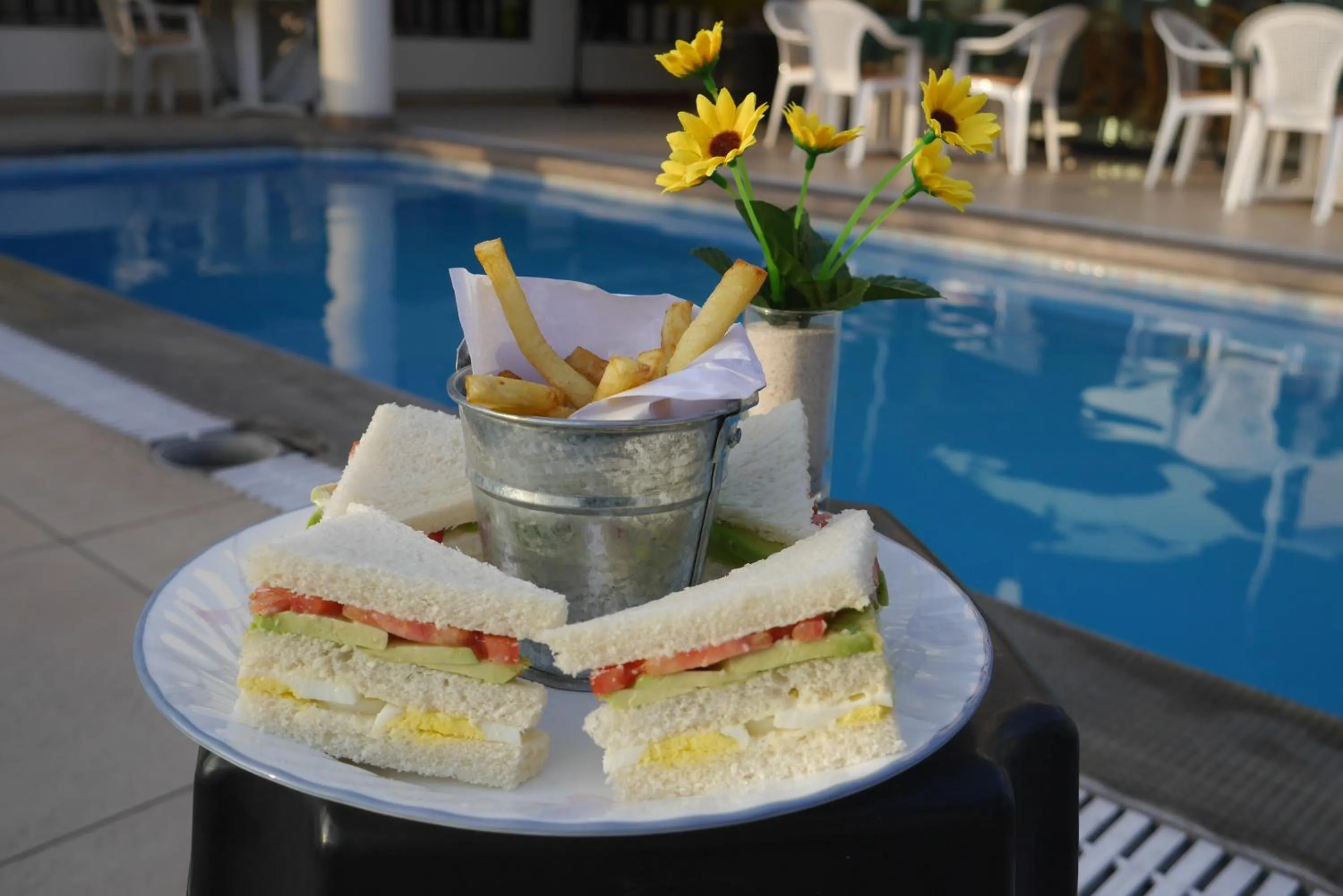 Food and drinks in Hotel Boulevard