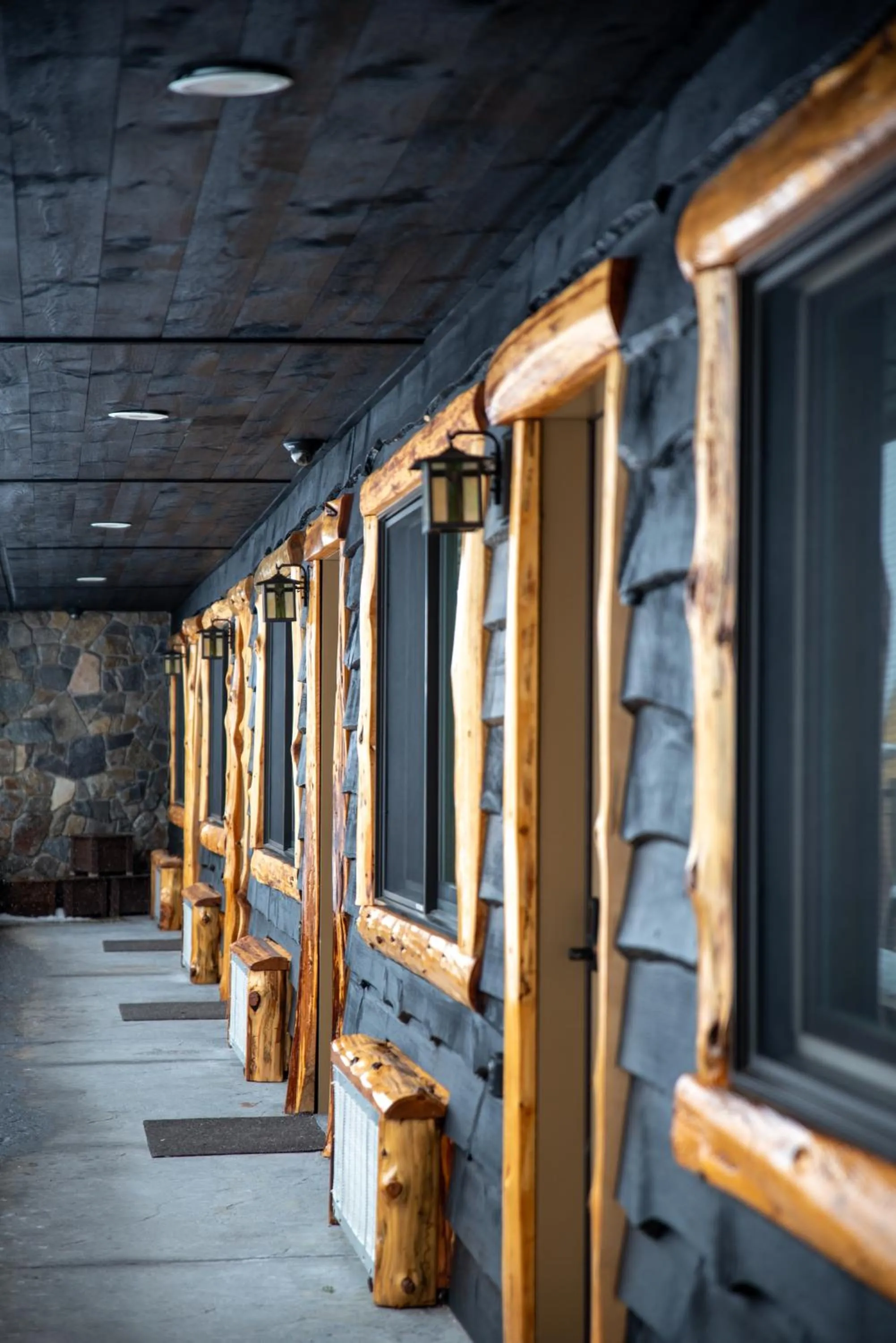 Property building in Adirondack Spruce Lodge