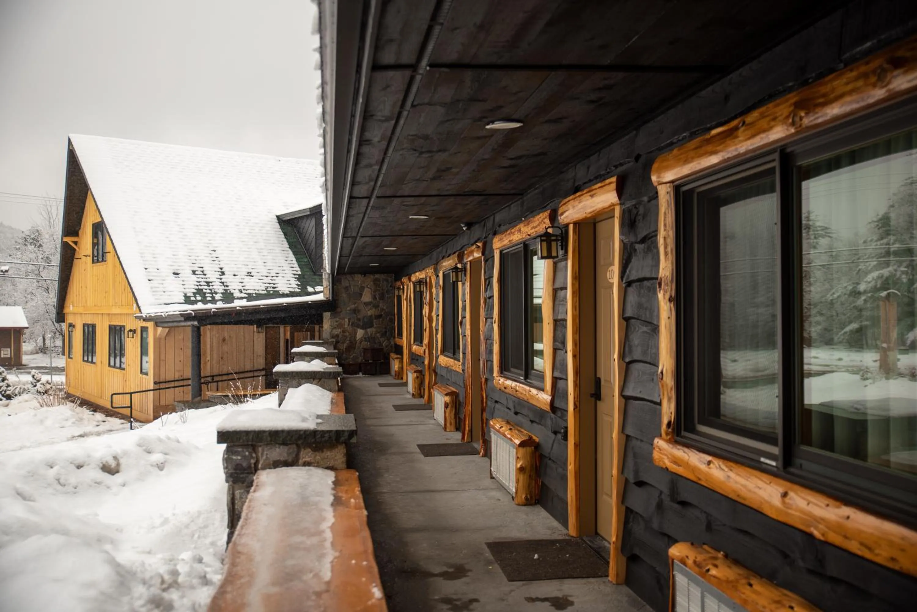 Property building in Adirondack Spruce Lodge