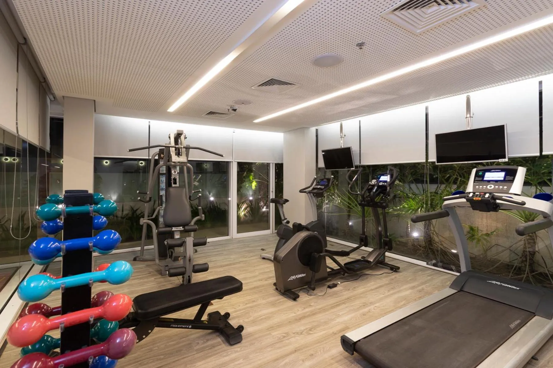 Fitness centre/facilities in Venit Mio Hotel
