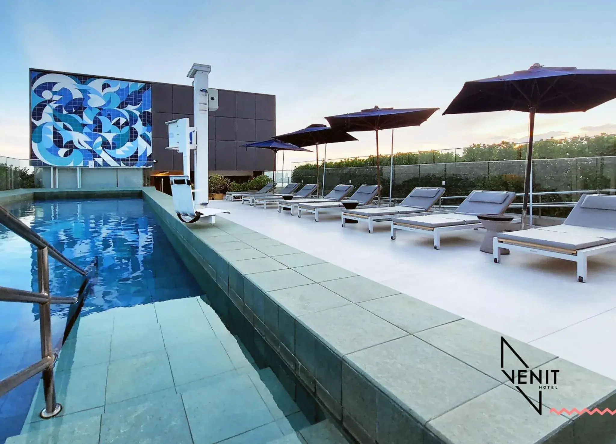 Swimming pool in Venit Barra Hotel Swimming pool in Venit Barra Hotel