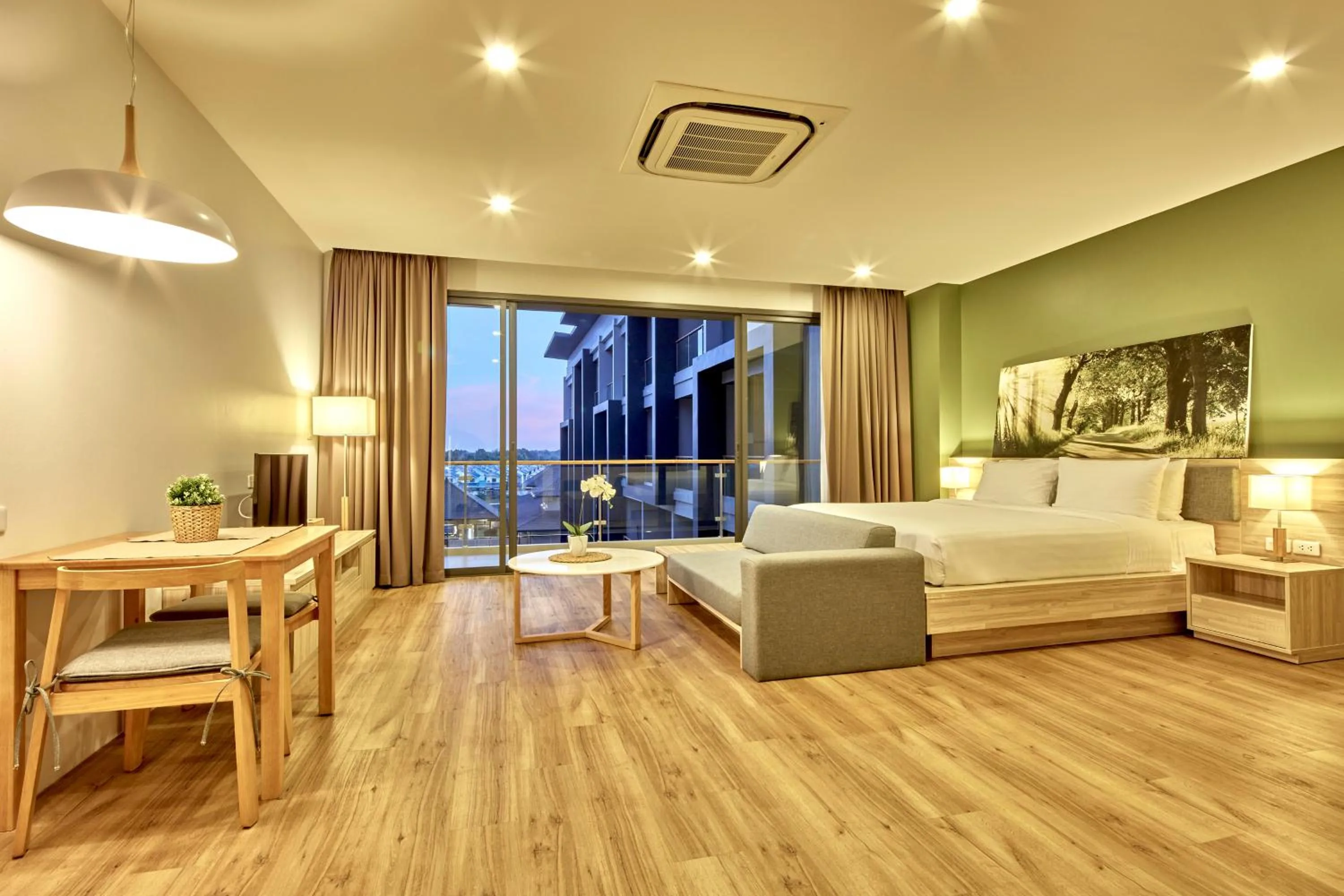 Bedroom in Serenity Hotel and Spa Kabinburi