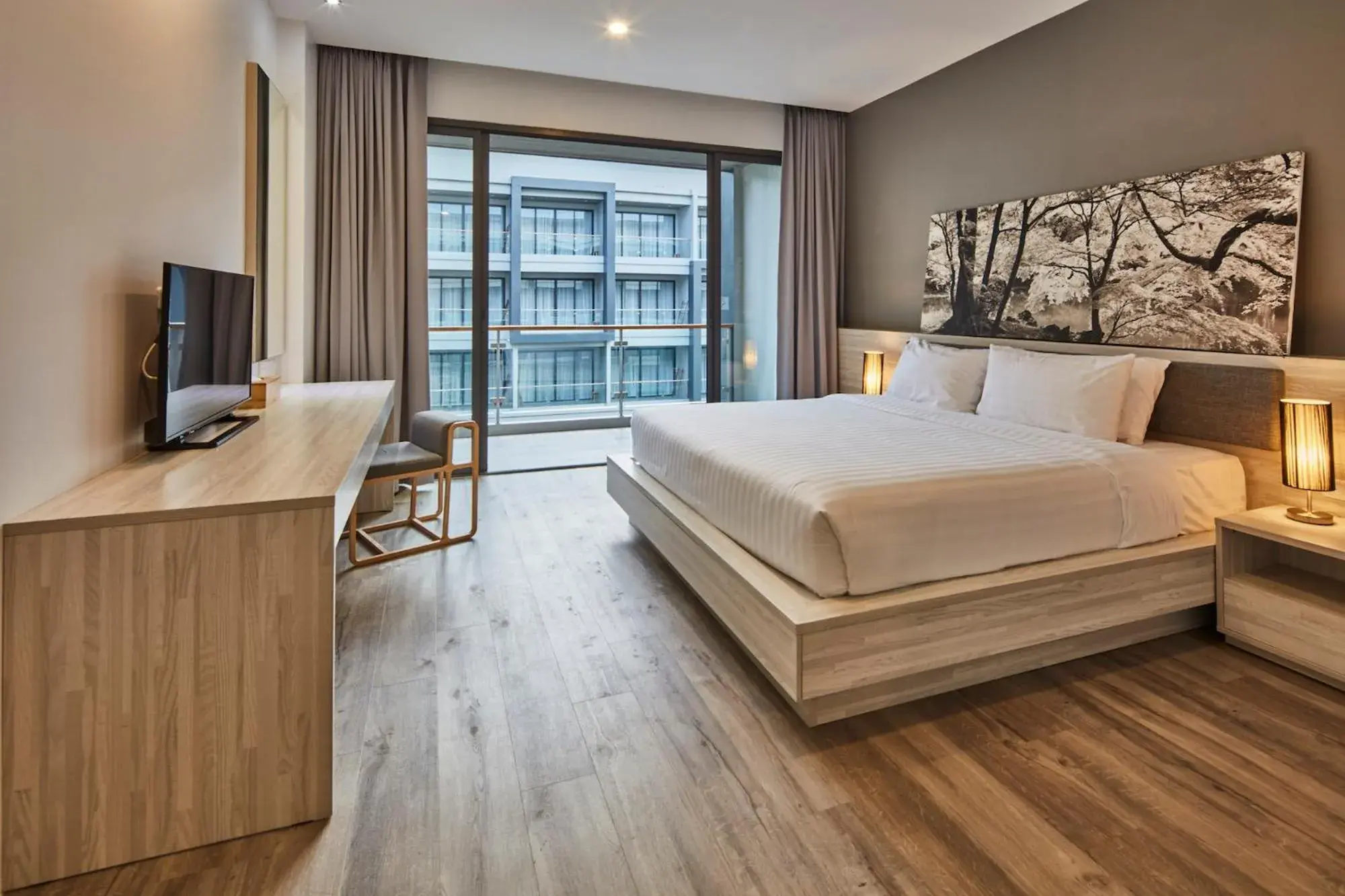 Photo of the whole room, Bed in Serenity Hotel and Spa Kabinburi Photo of the whole room, Bed in Serenity Hotel and Spa Kabinburi