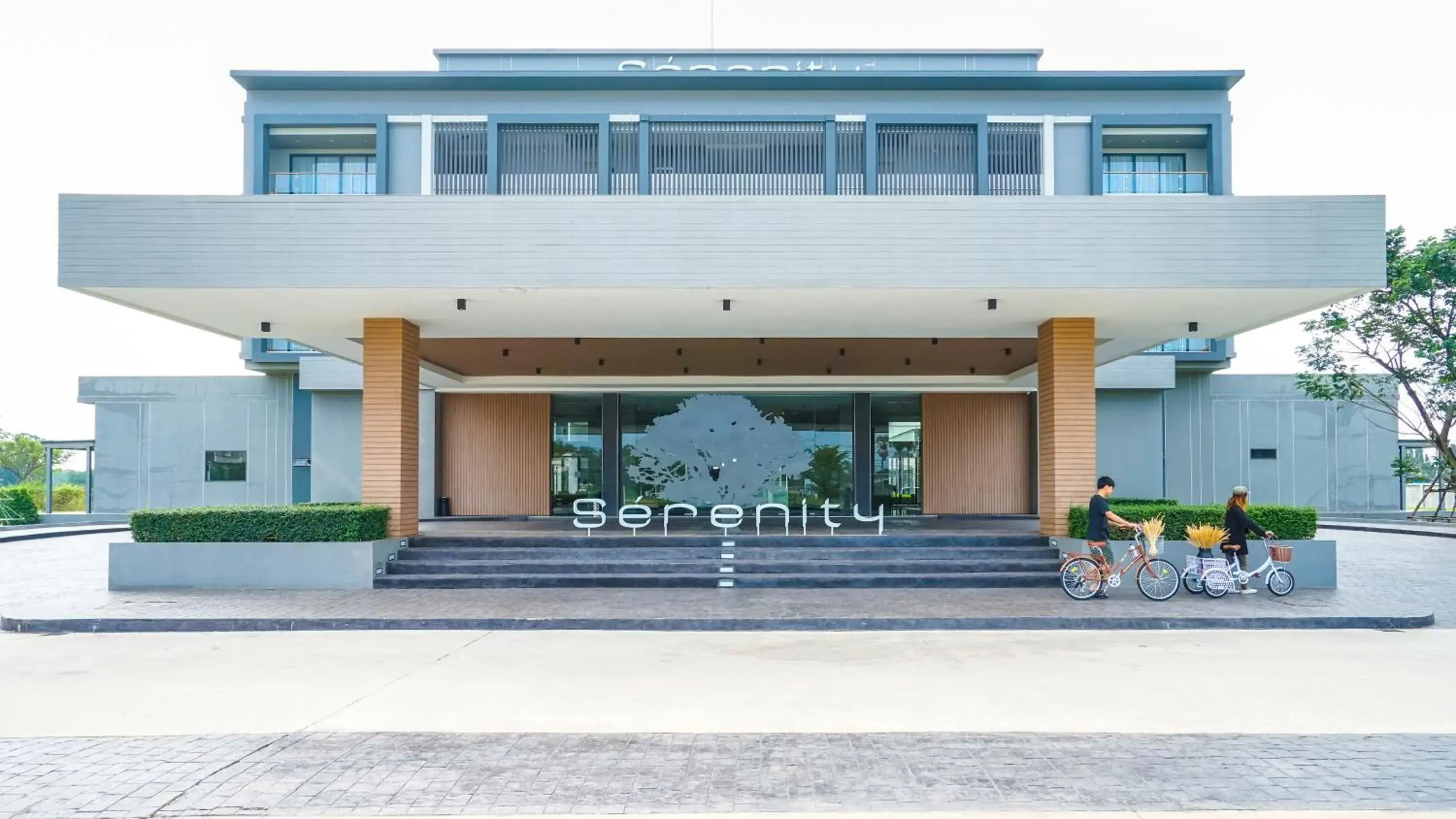 Facade/entrance in Serenity Hotel and Spa Kabinburi Facade/entrance in Serenity Hotel and Spa Kabinburi