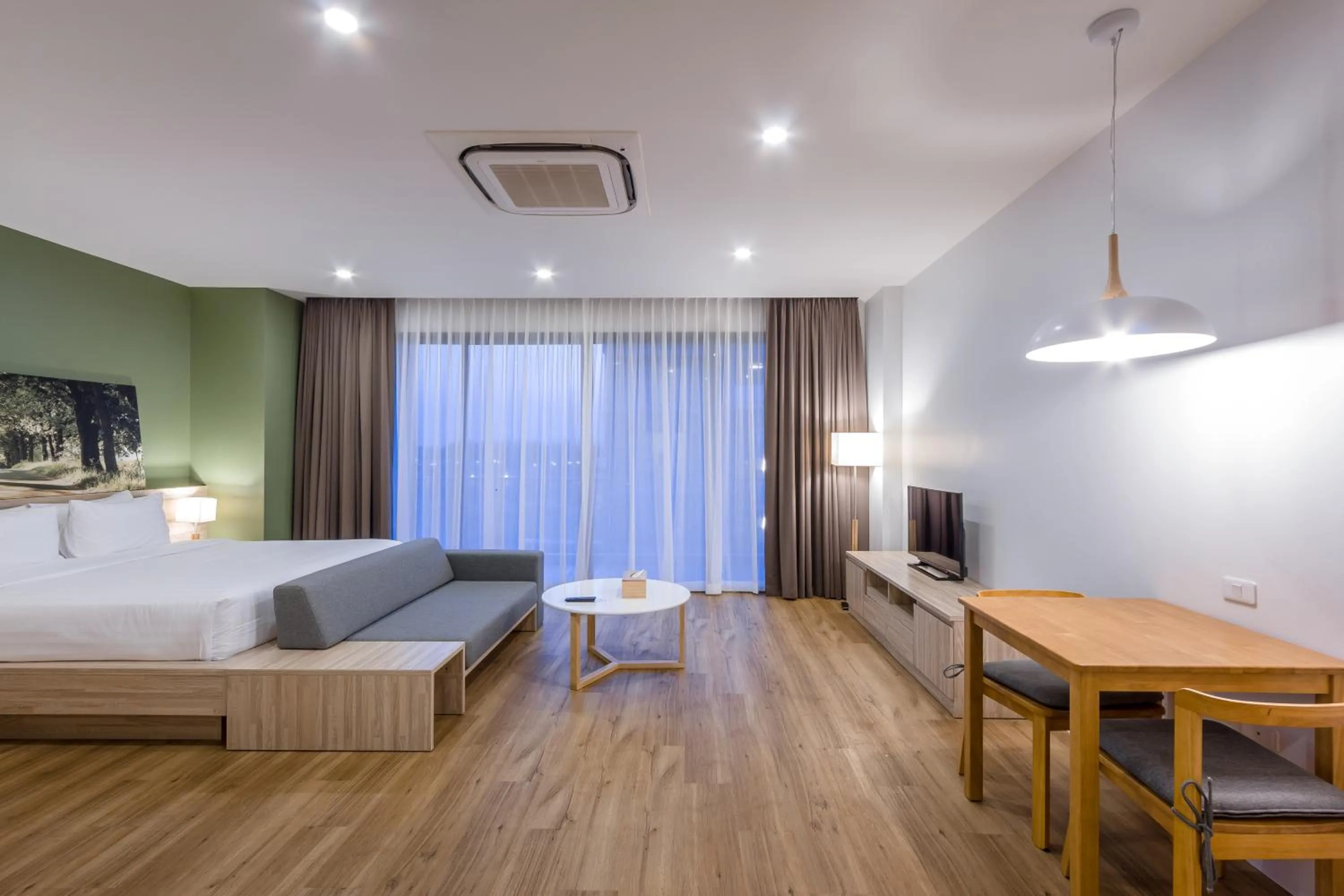 Bedroom, Bed in Serenity Hotel and Spa Kabinburi