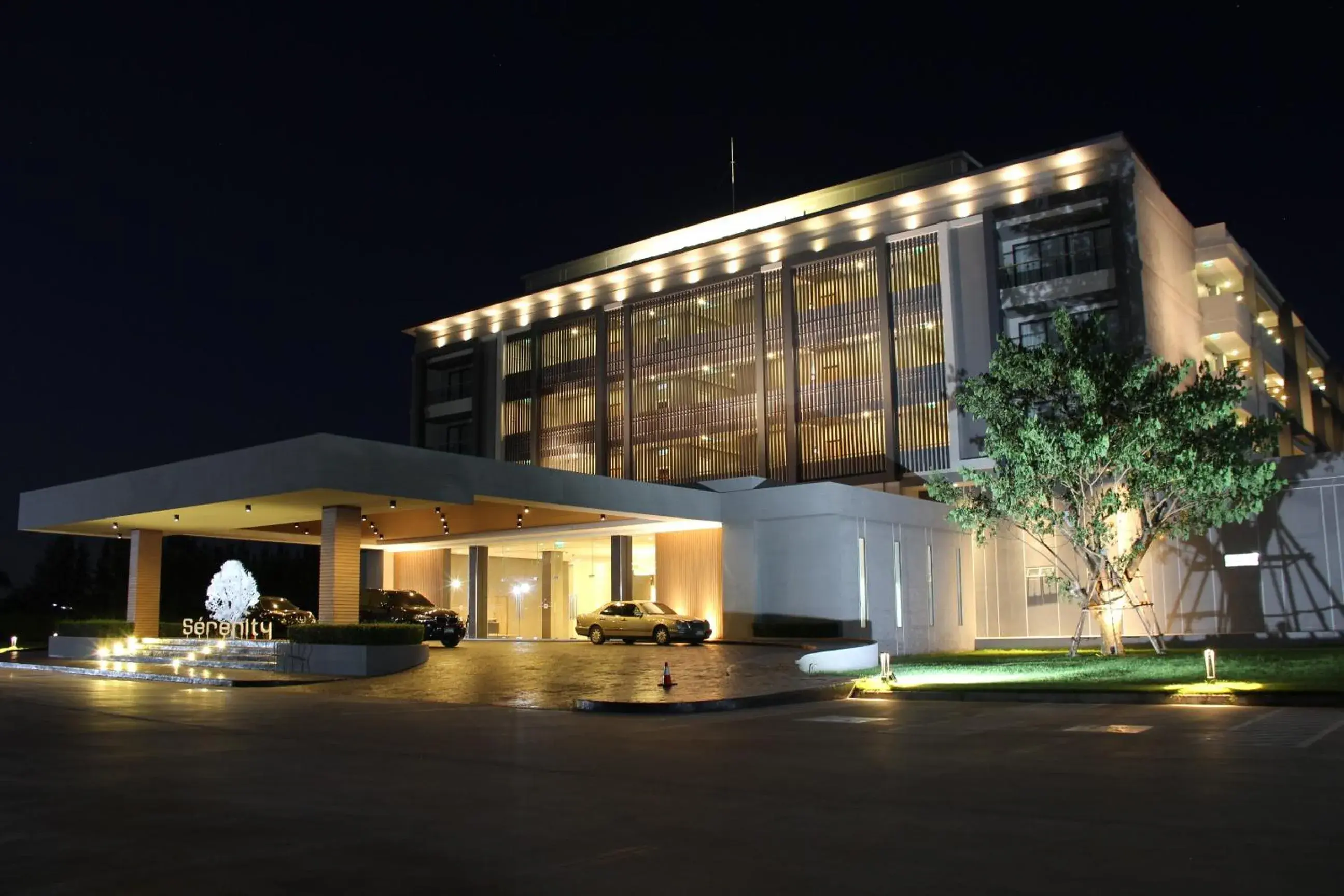 Facade/entrance in Serenity Hotel and Spa Kabinburi Facade/entrance in Serenity Hotel and Spa Kabinburi