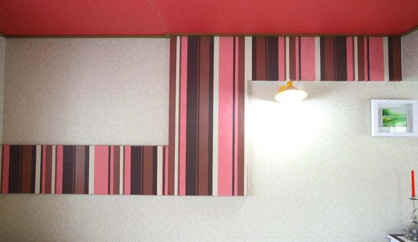 Decorative detail in Bluesean Pension