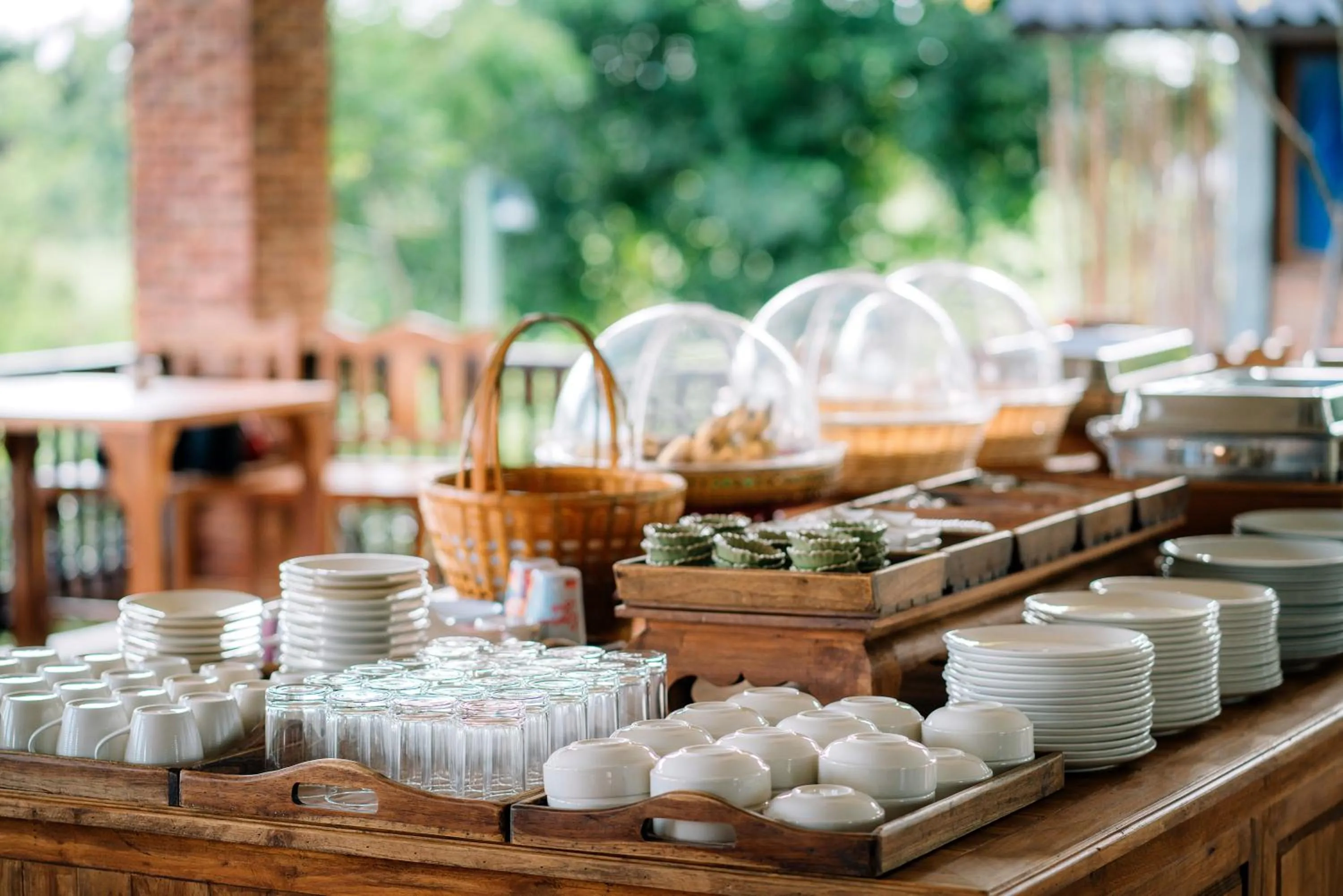 Breakfast in Sawasdee Sukhothai Resort