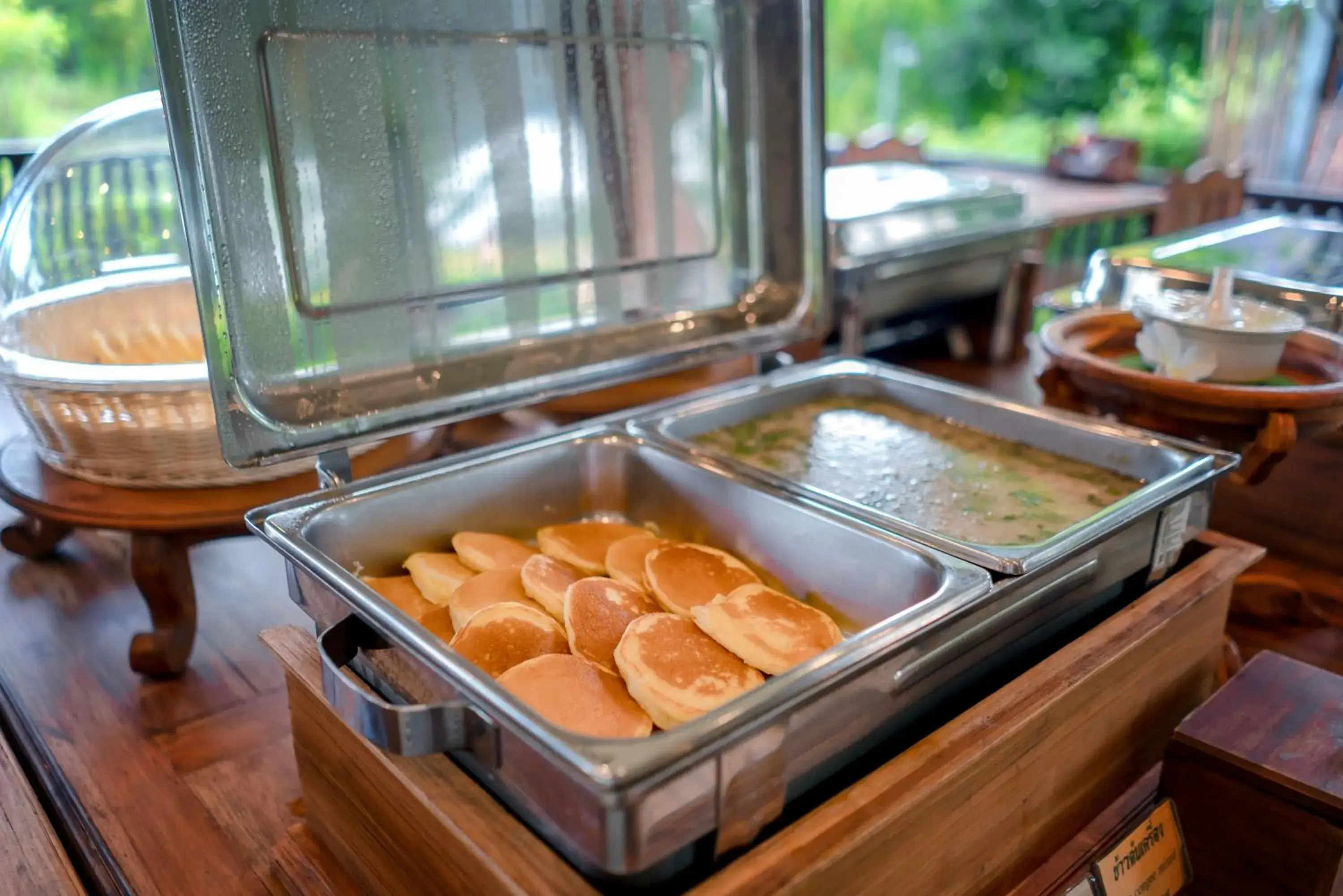 Breakfast in Sawasdee Sukhothai Resort Breakfast in Sawasdee Sukhothai Resort