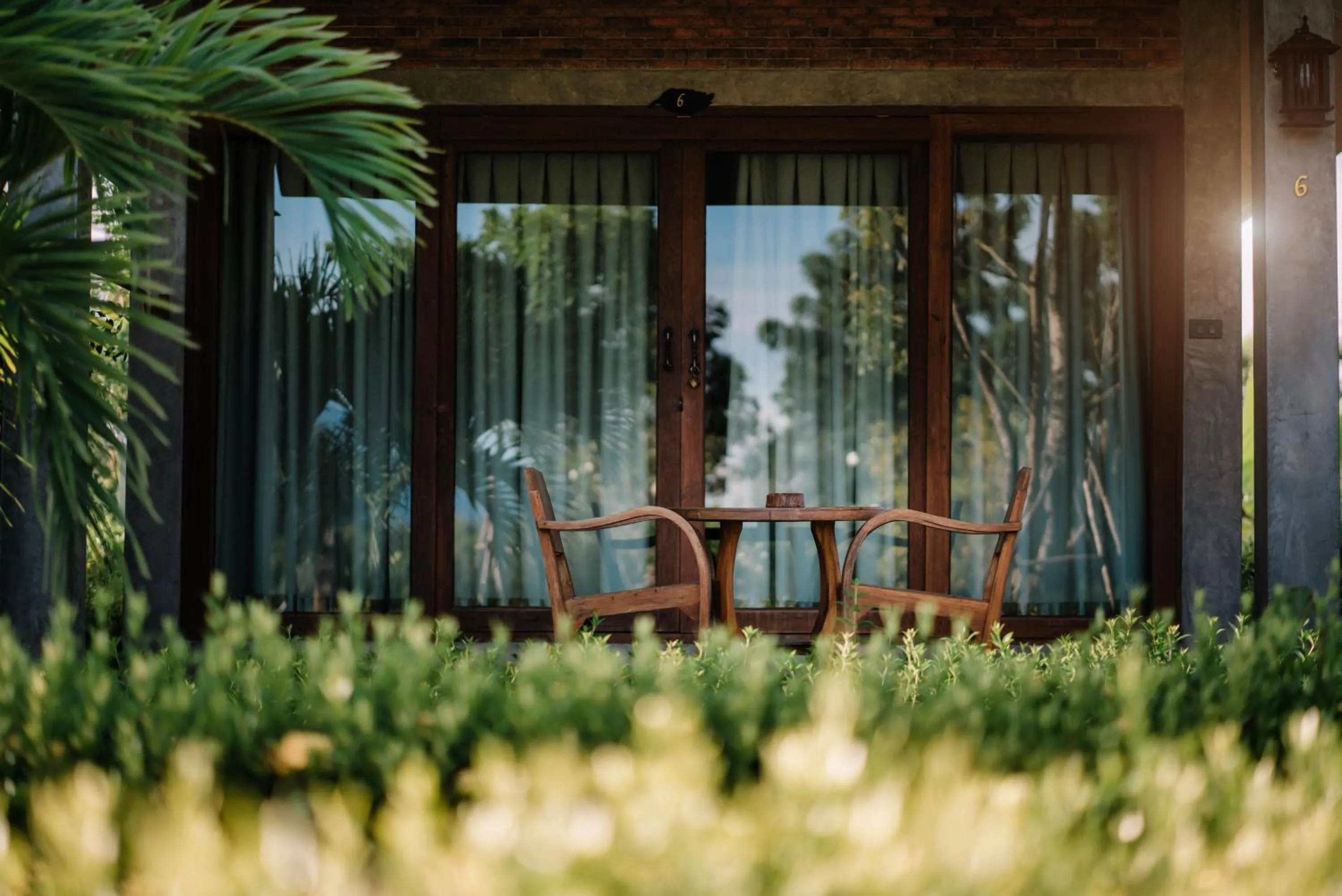 Patio in Sawasdee Sukhothai Resort