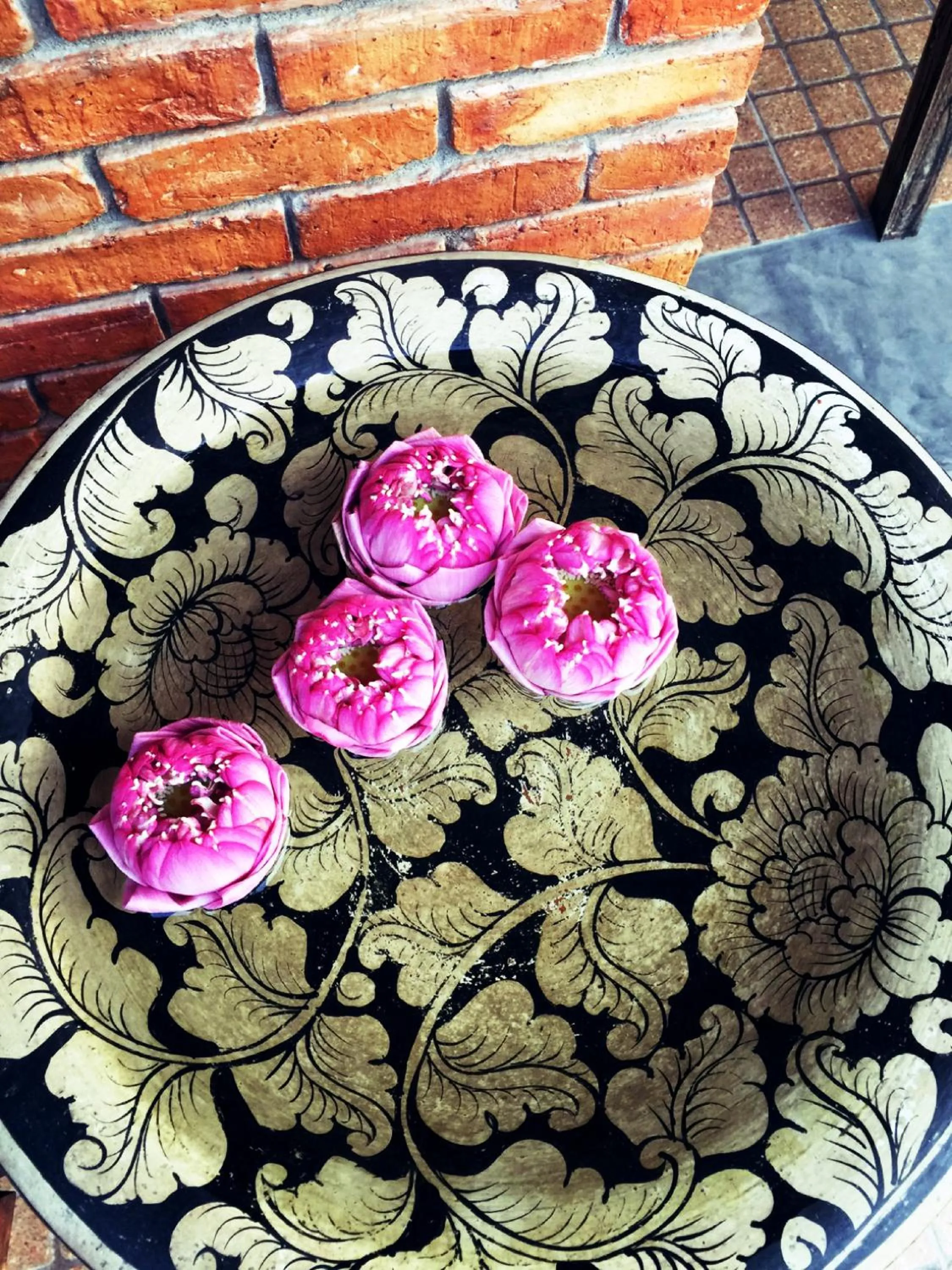 Decorative detail in Sawasdee Sukhothai Resort