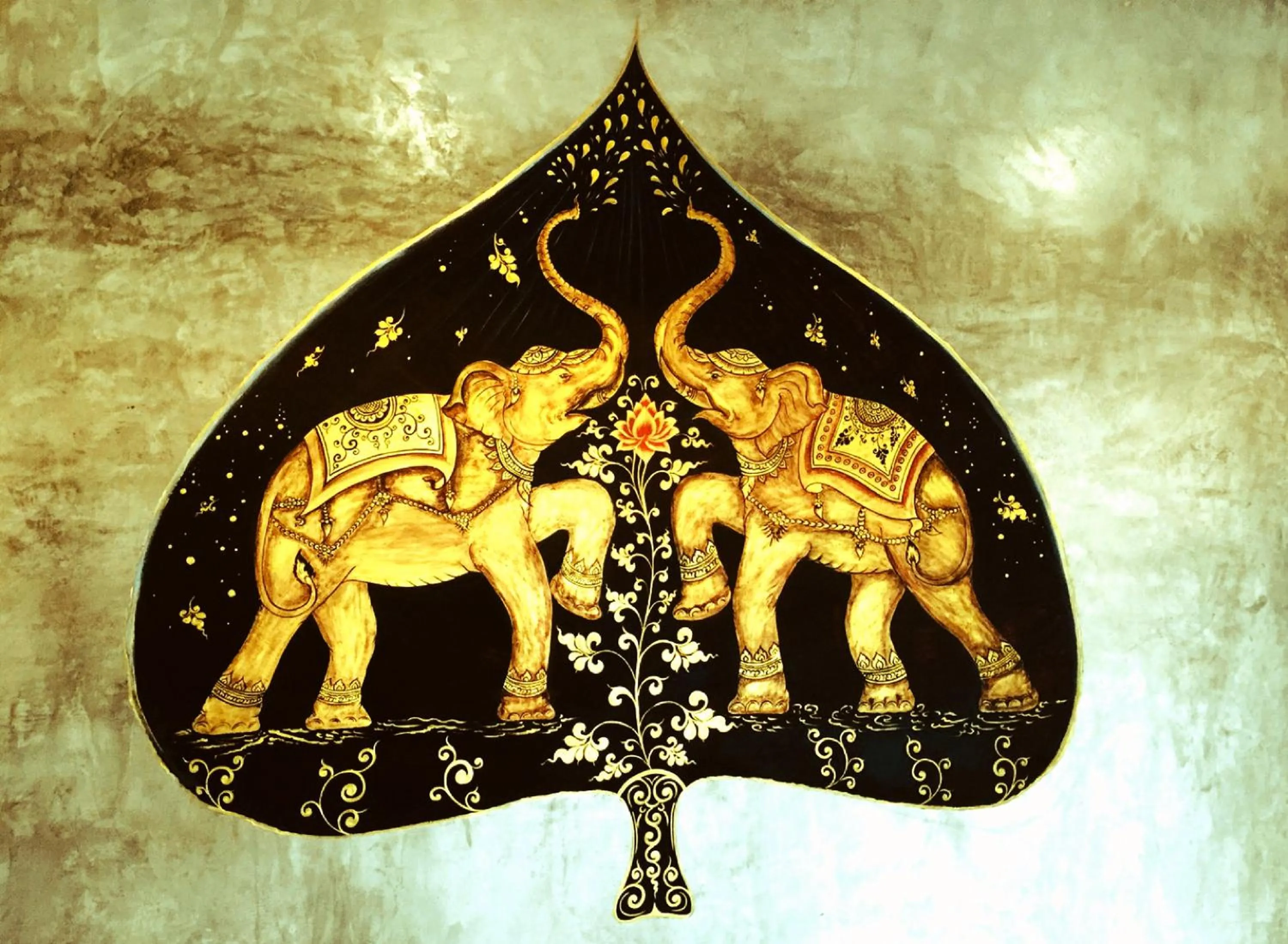 Decorative detail in Sawasdee Sukhothai Resort