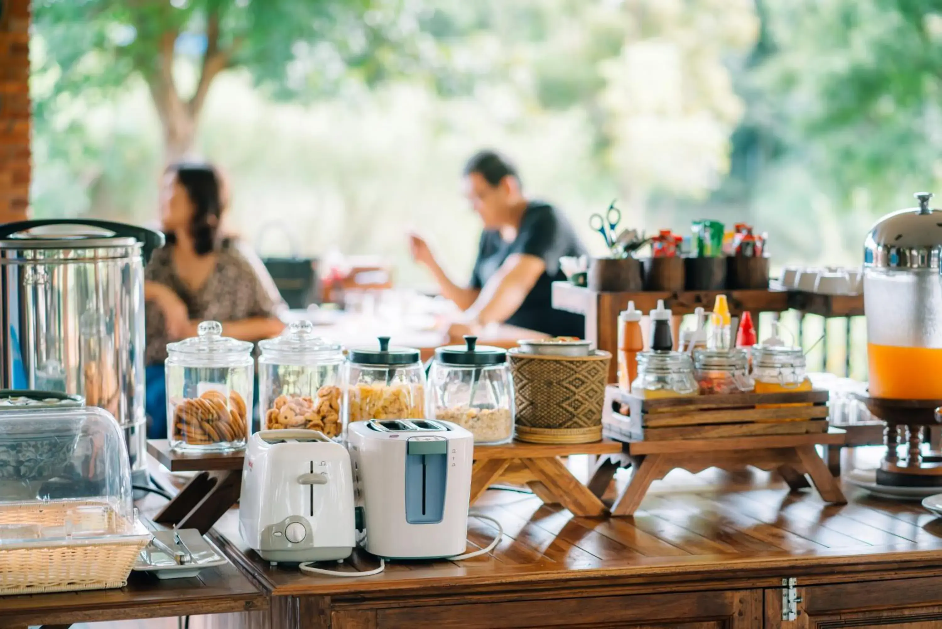 Breakfast in Sawasdee Sukhothai Resort Breakfast in Sawasdee Sukhothai Resort