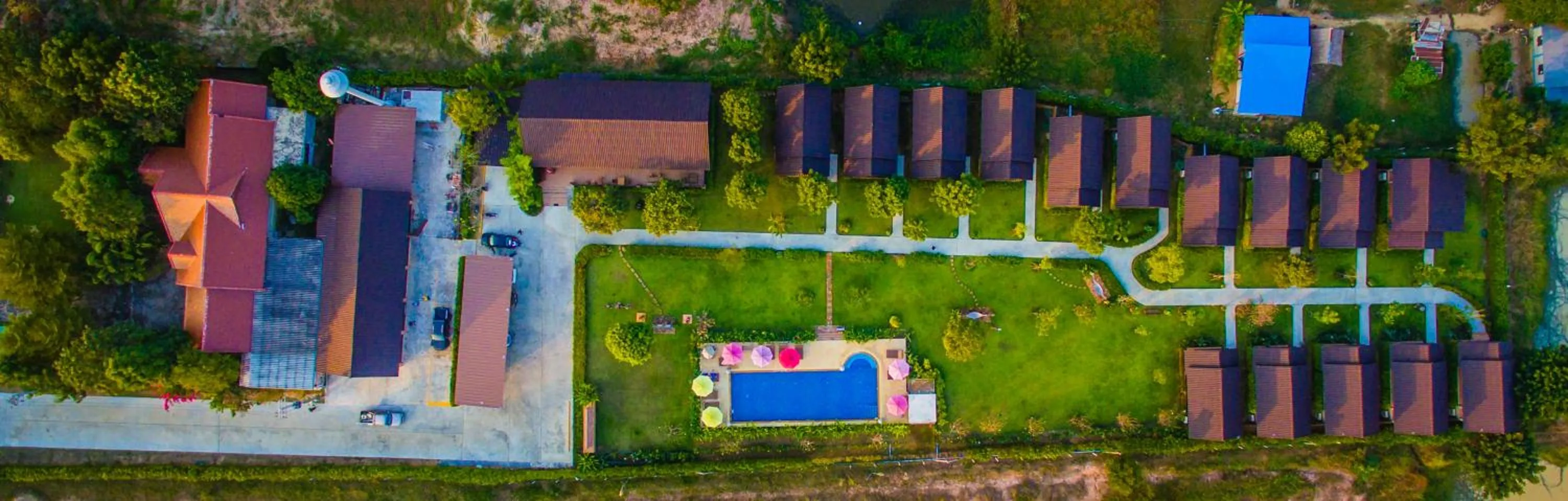 Bird's eye view in Sawasdee Sukhothai Resort