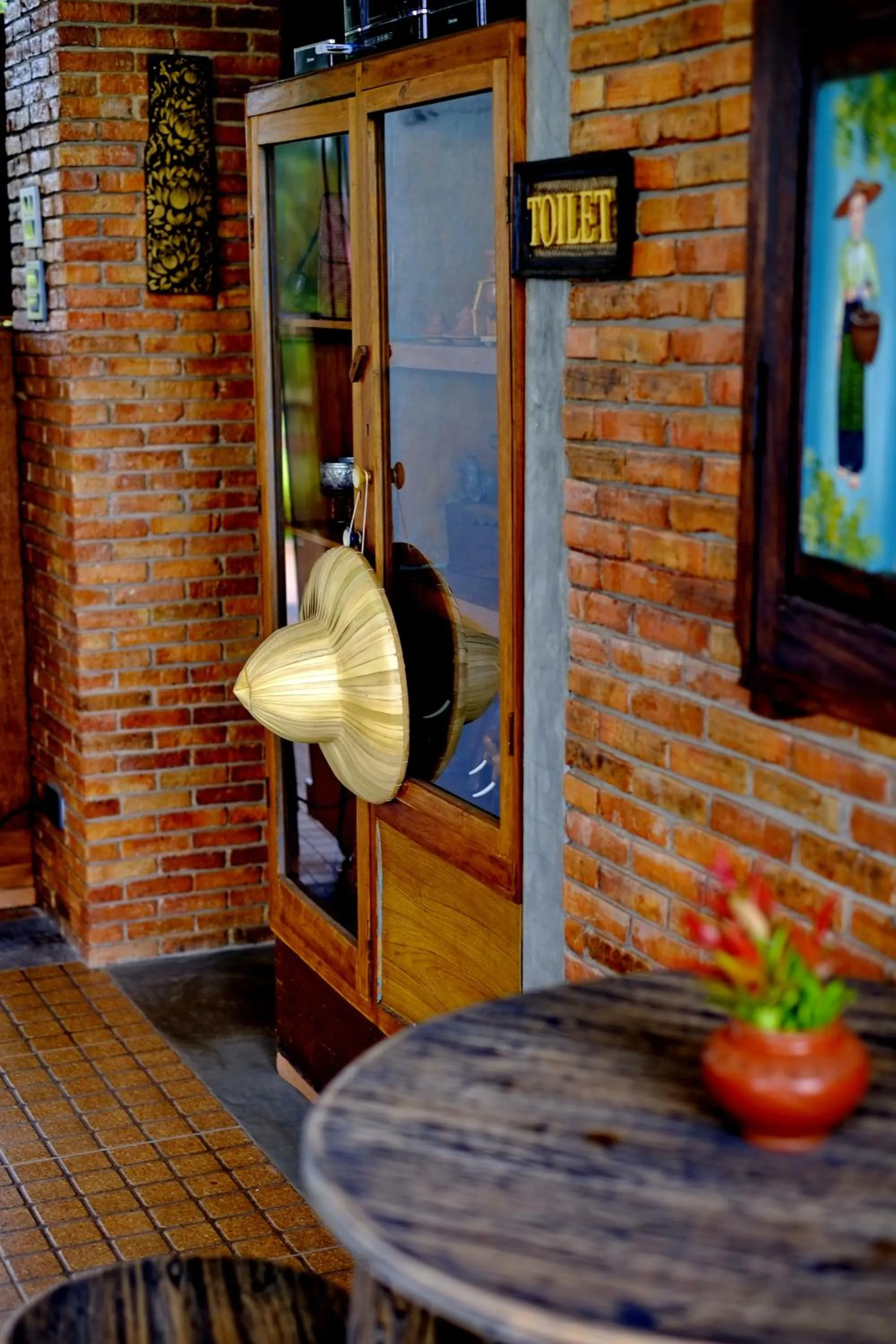 Decorative detail in Sawasdee Sukhothai Resort