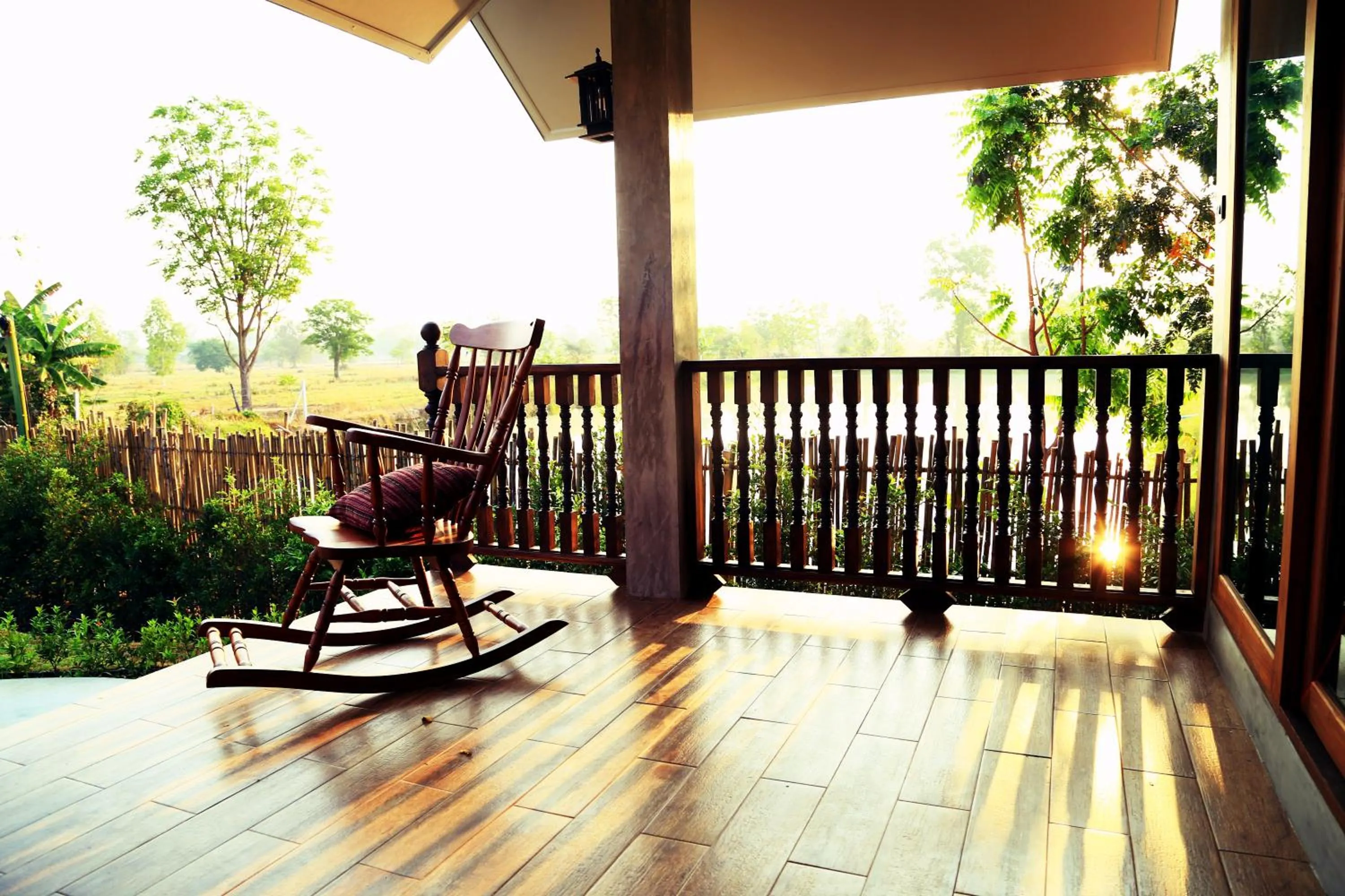 Balcony/Terrace in Sawasdee Sukhothai Resort