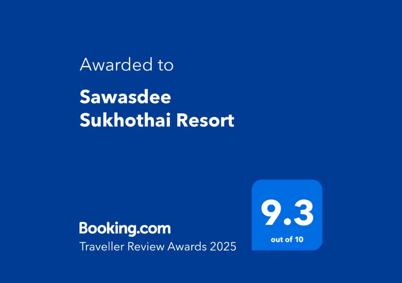Certificate/Award in Sawasdee Sukhothai Resort