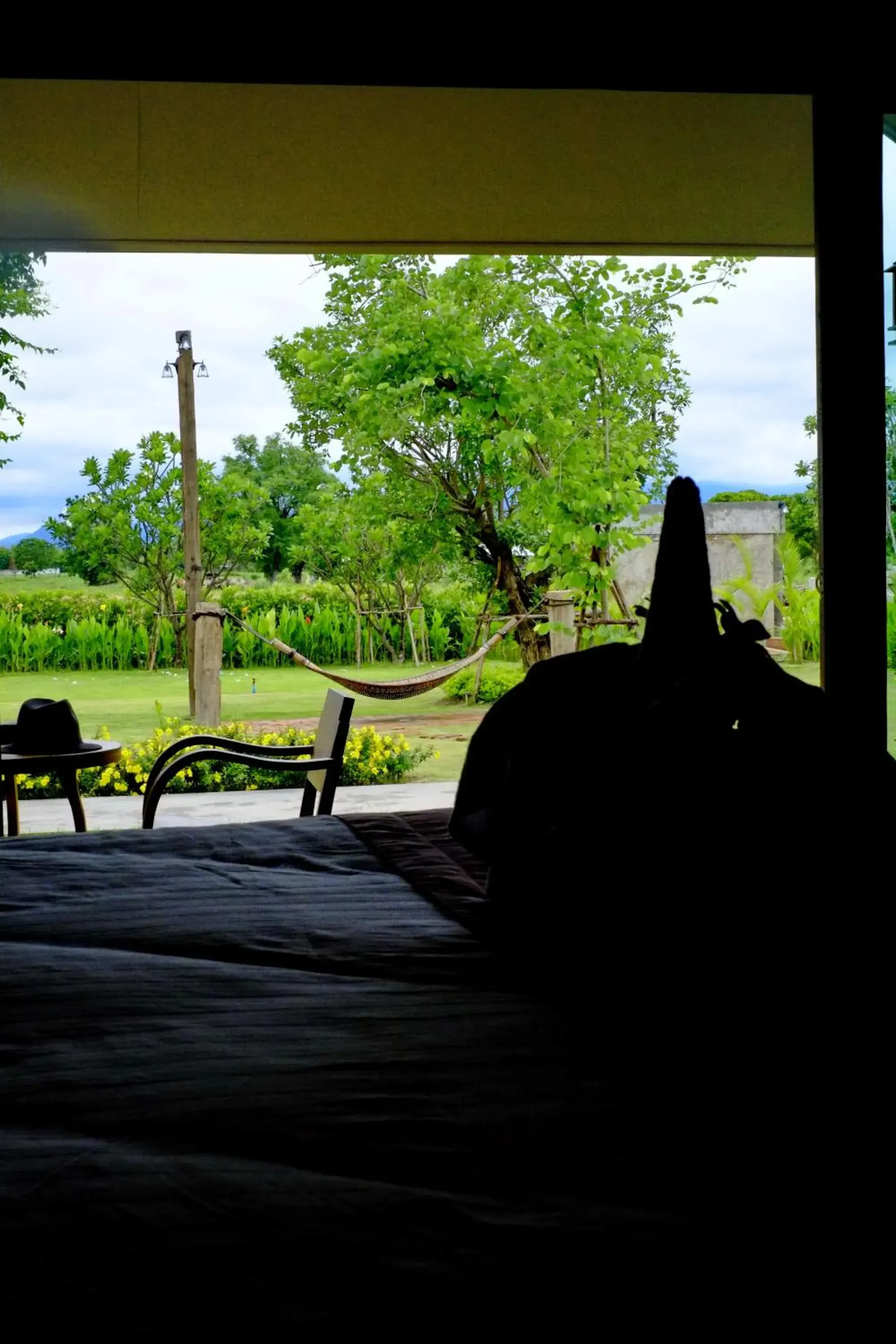 Garden view in Sawasdee Sukhothai Resort Garden view in Sawasdee Sukhothai Resort