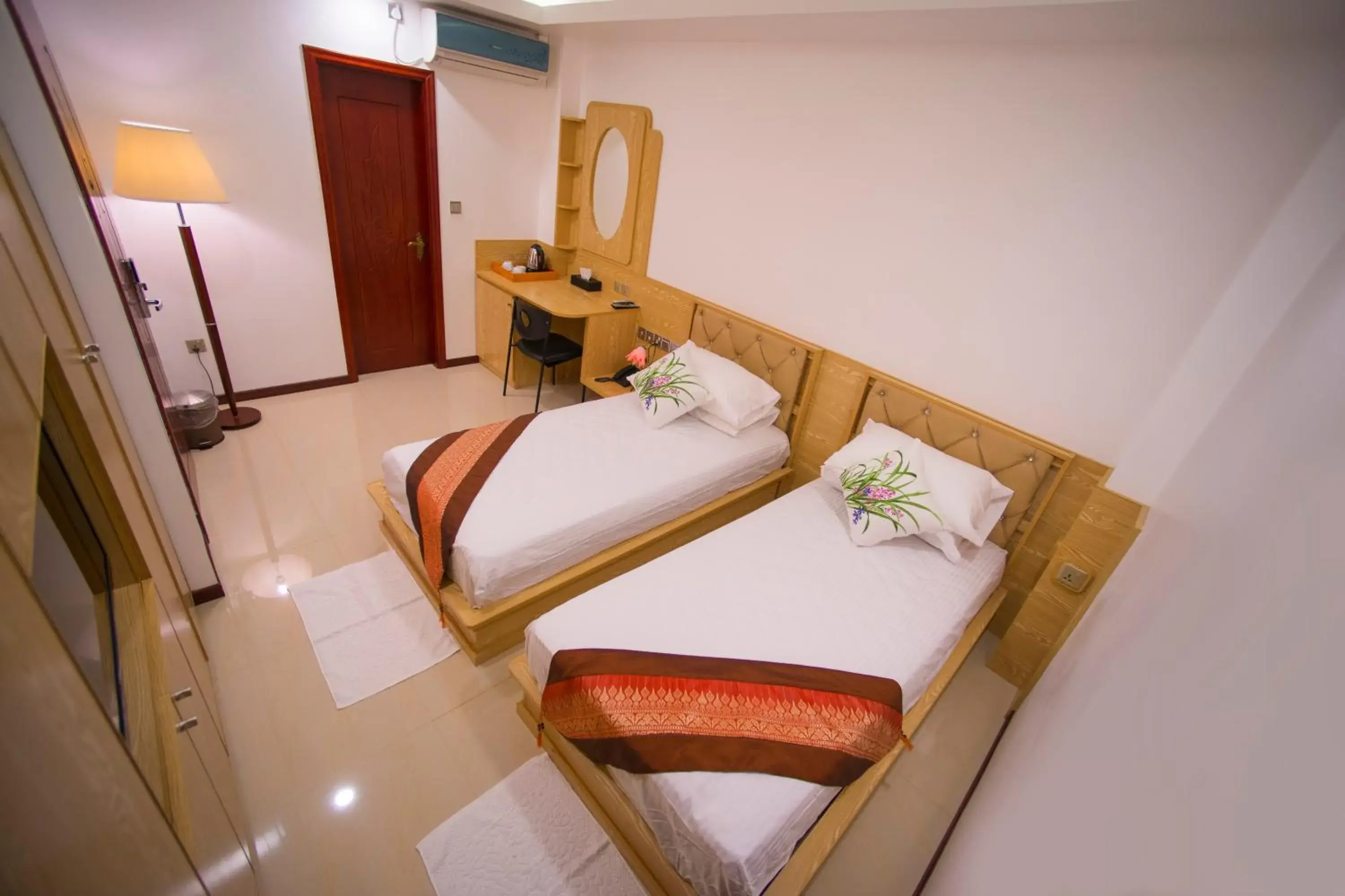 City view, Bed in Hathaa Beach Maldives City view, Bed in Hathaa Beach Maldives