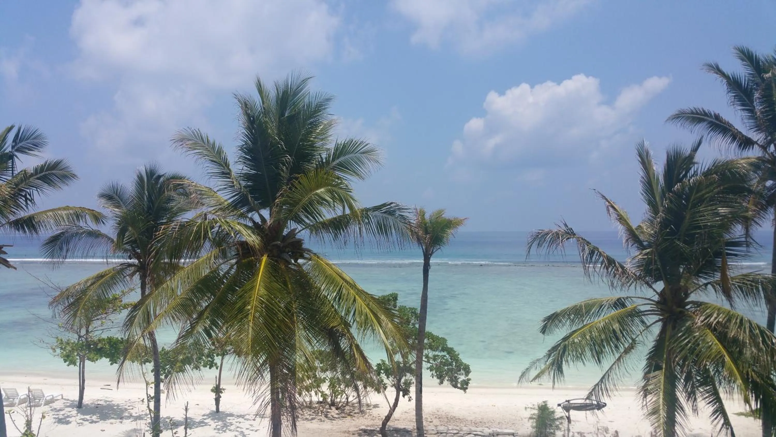 Beach in Hathaa Beach Maldives