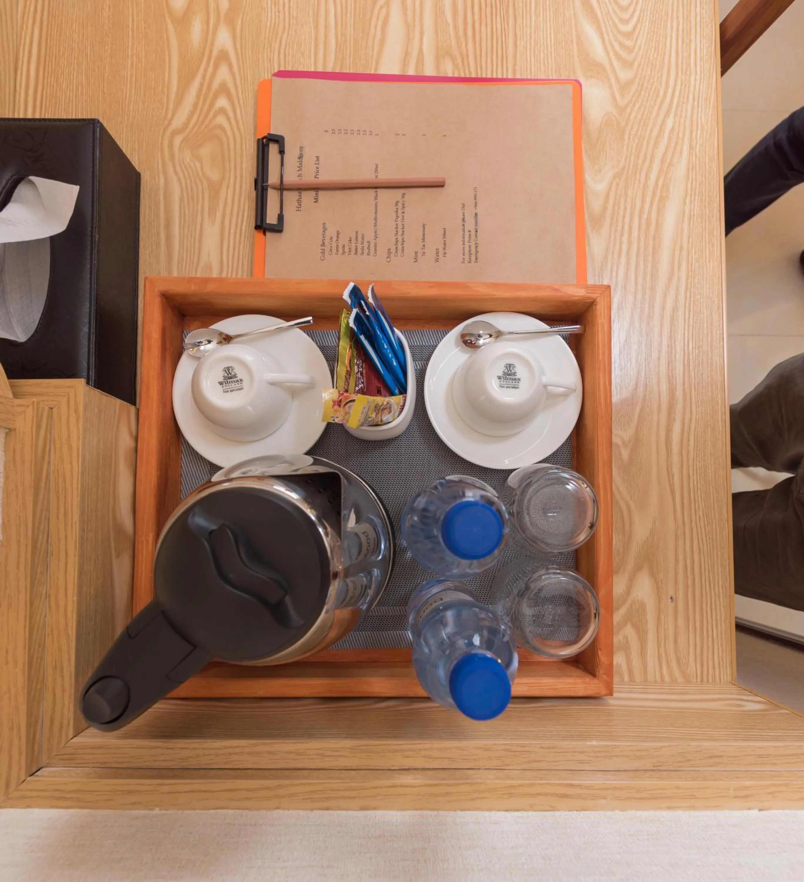 Coffee/tea facilities in Hathaa Beach Maldives