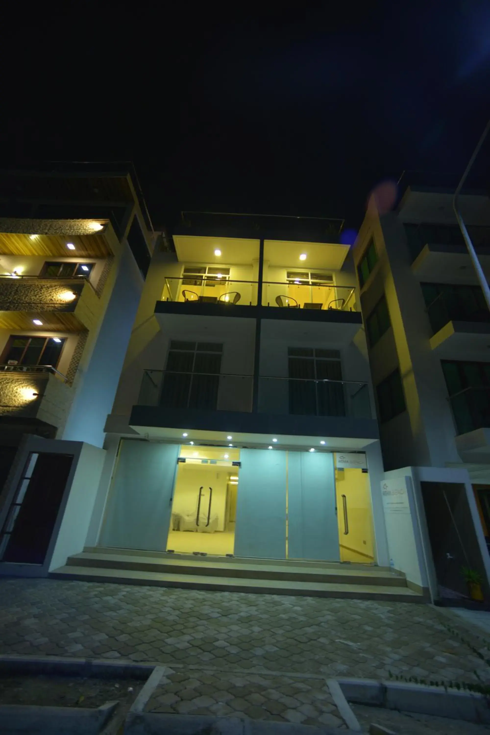 Street view in Hathaa Beach Maldives Street view in Hathaa Beach Maldives